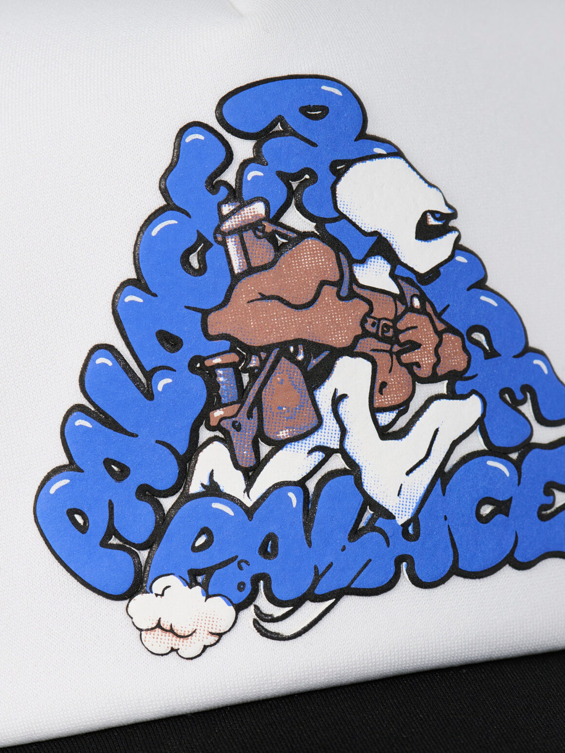 Imagem de: Boné Palace Mark Bodē Trucker Preto