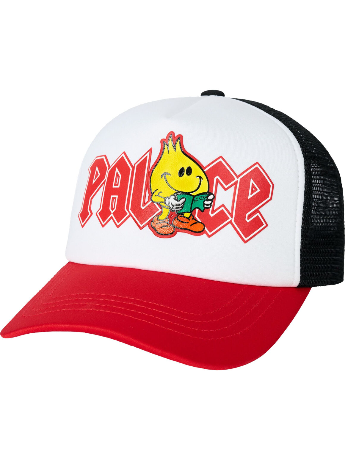 Imagem de: Boné Palace World Industries Trucker Vermelho