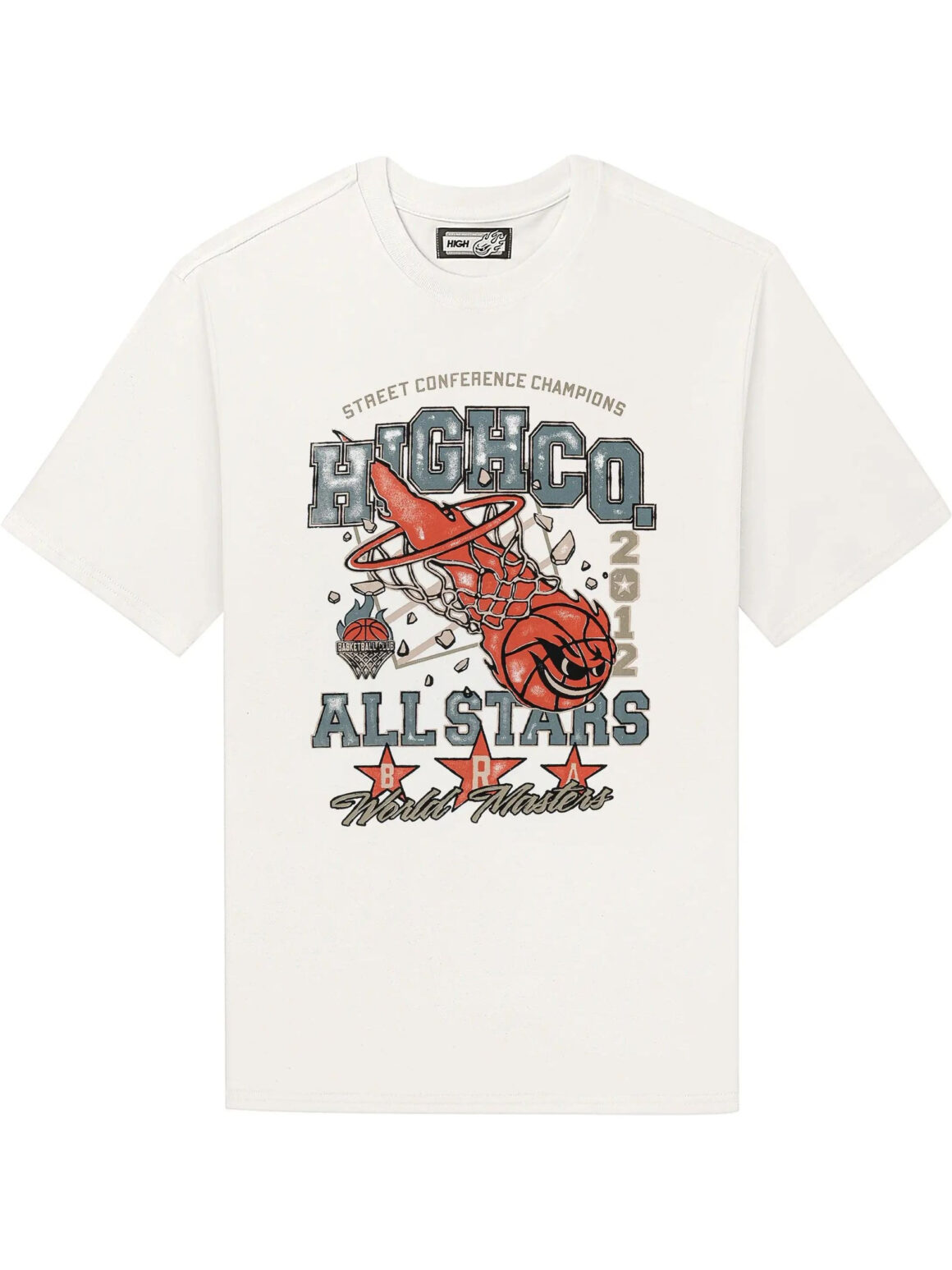 Imagem de: Camiseta High Company Basketball Branca