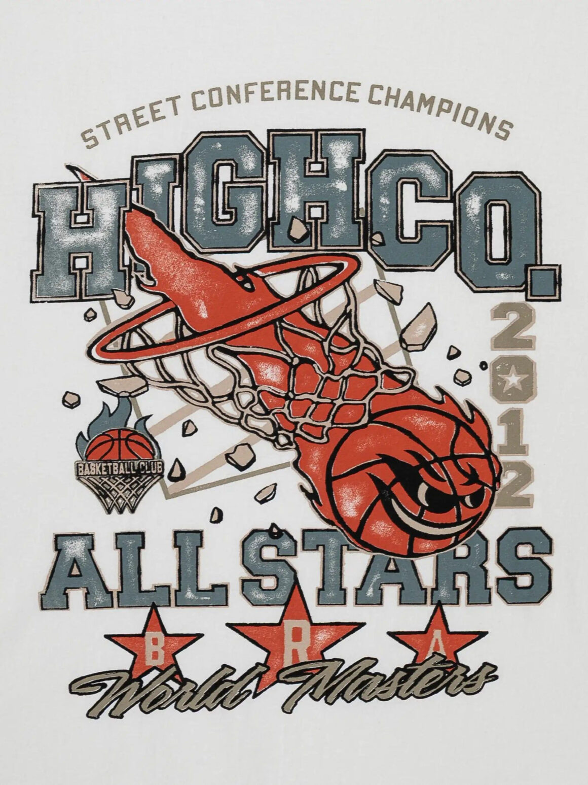 Imagem de: Camiseta High Company Basketball Branca