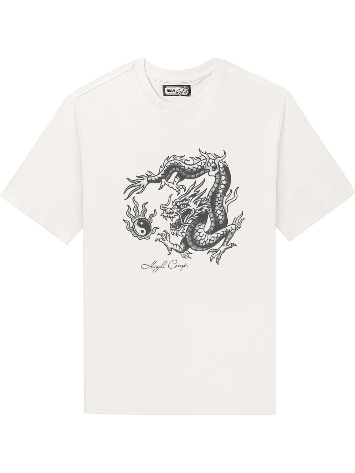 Imagem de: Camiseta High Company Fire Dragon Branca