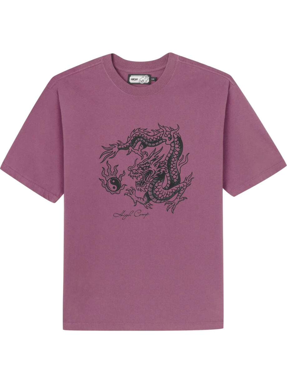 Imagem de: Camiseta High Company Fire Dragon Lilás