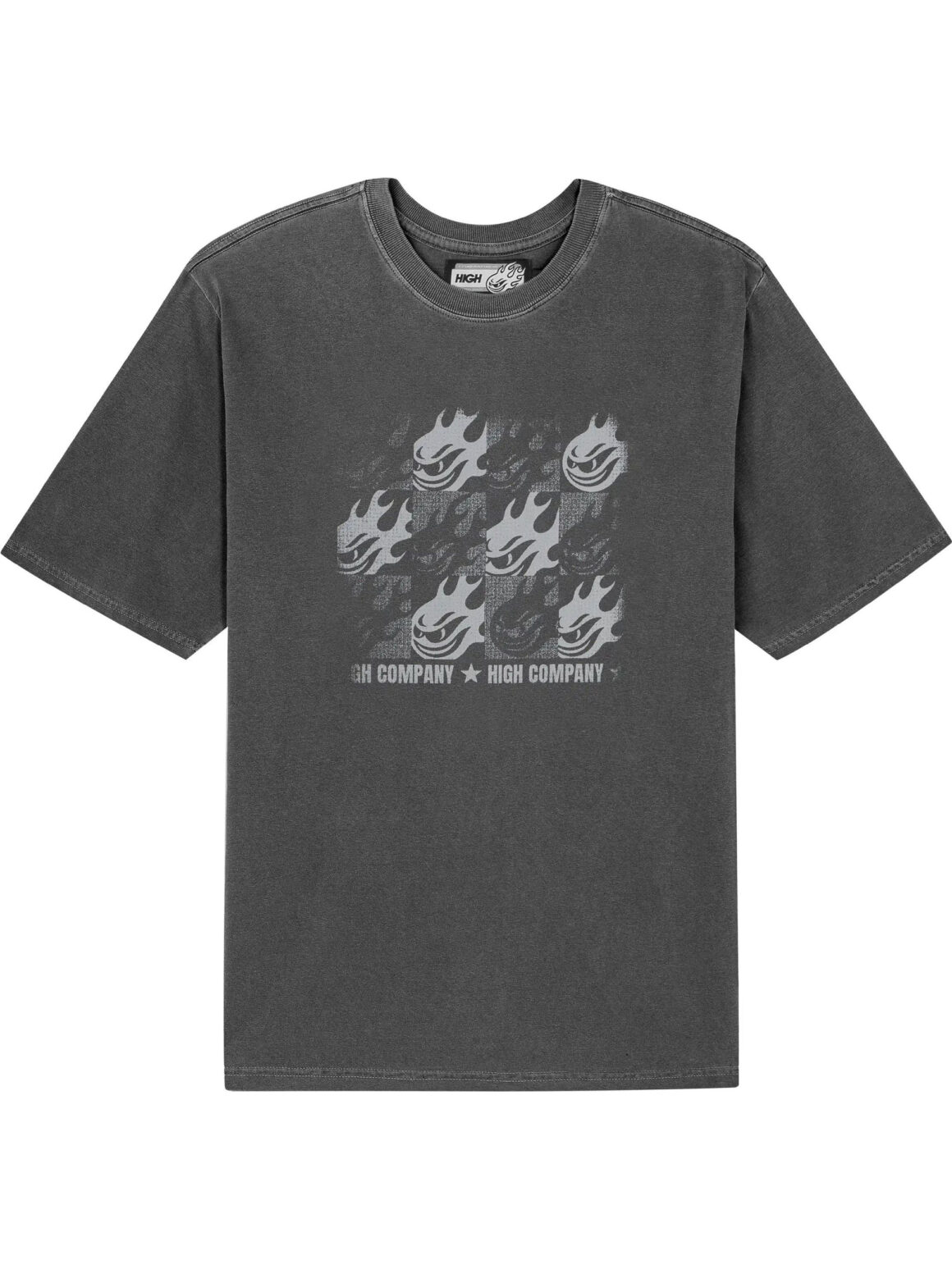 Imagem de: Camiseta High Company Freddy Flames Estonada Preta