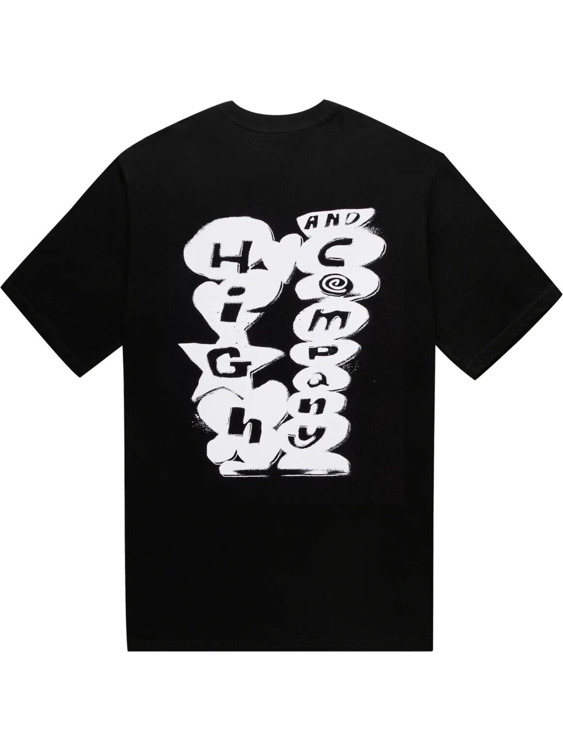 Imagem de: Camiseta High Company Graffiti Preta