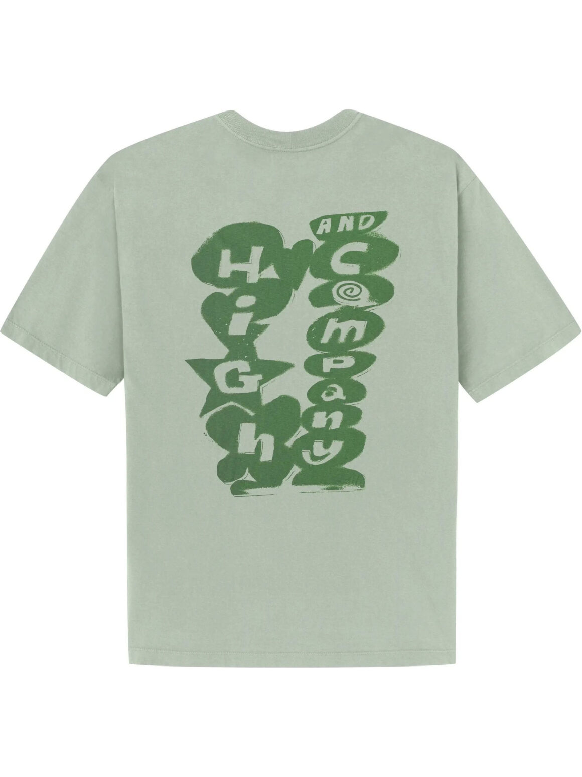 Imagem de: Camiseta High Company Graffiti Verde Claro