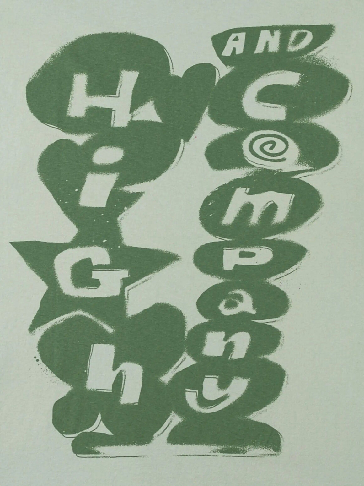Imagem de: Camiseta High Company Graffiti Verde Claro