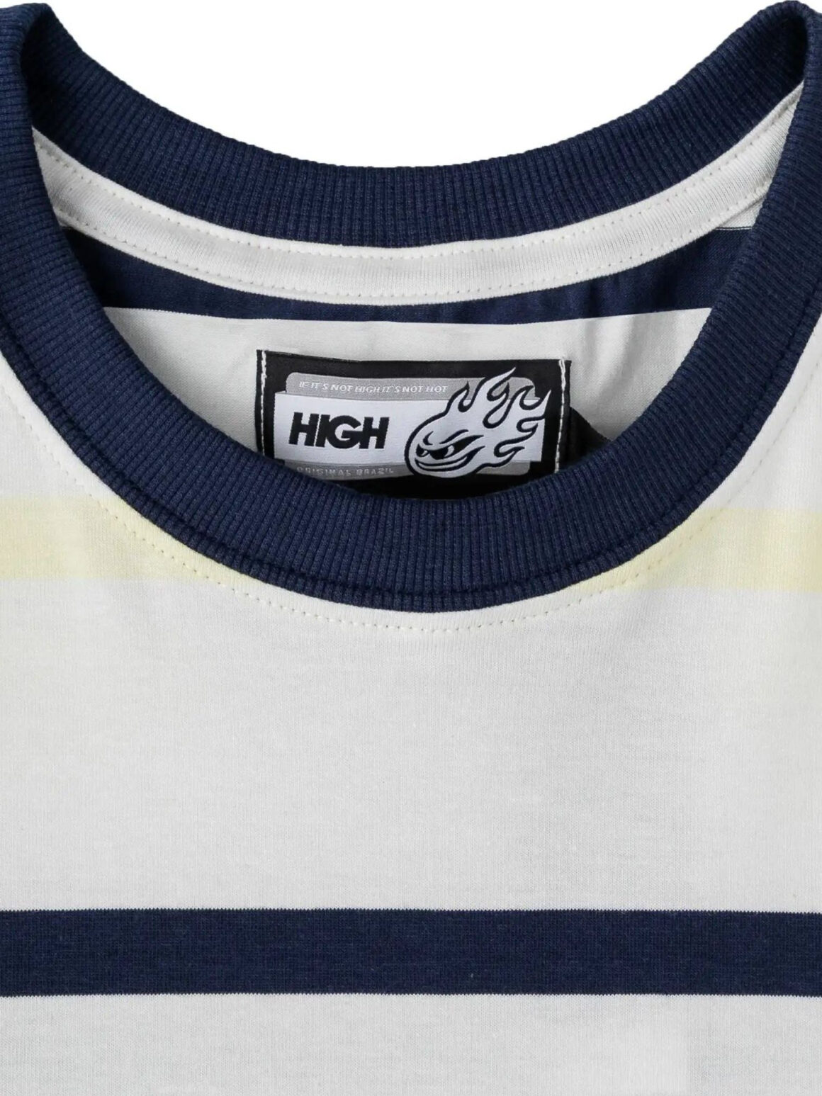 Imagem de: Camiseta High Company Kidz Amarelo e Branco
