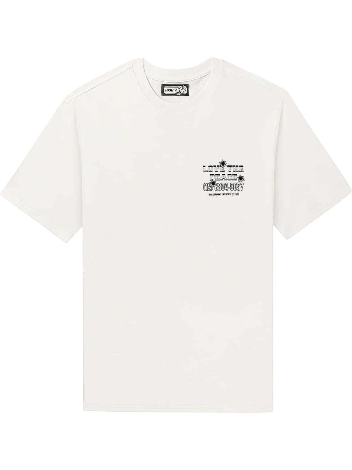 Imagem de: Camiseta High Company Love The Peace Branca