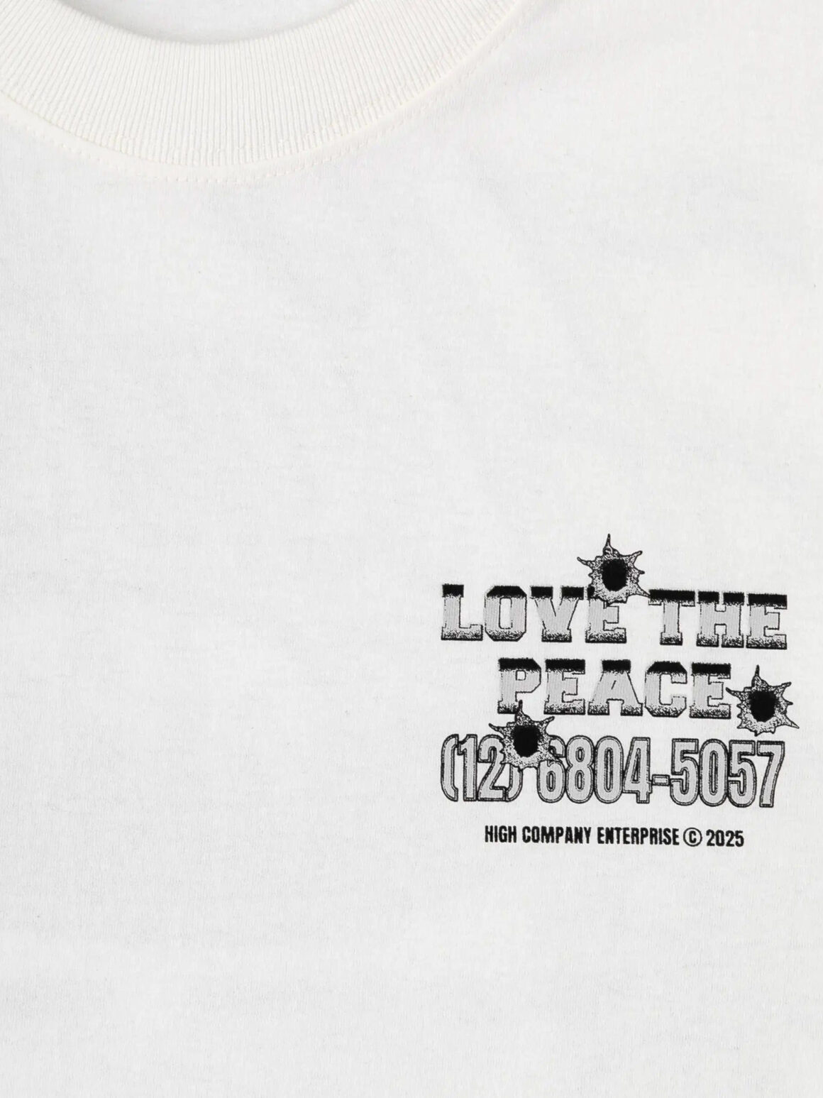 Imagem de: Camiseta High Company Love The Peace Branca