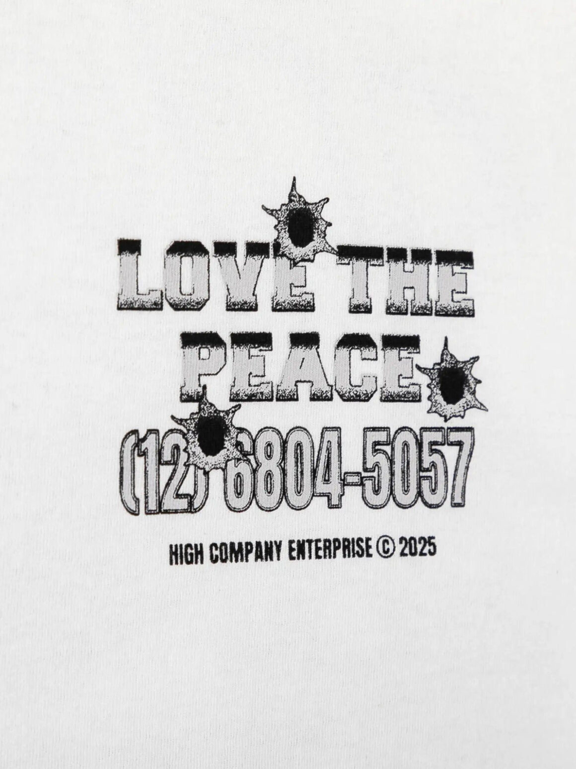 Imagem de: Camiseta High Company Love The Peace Branca