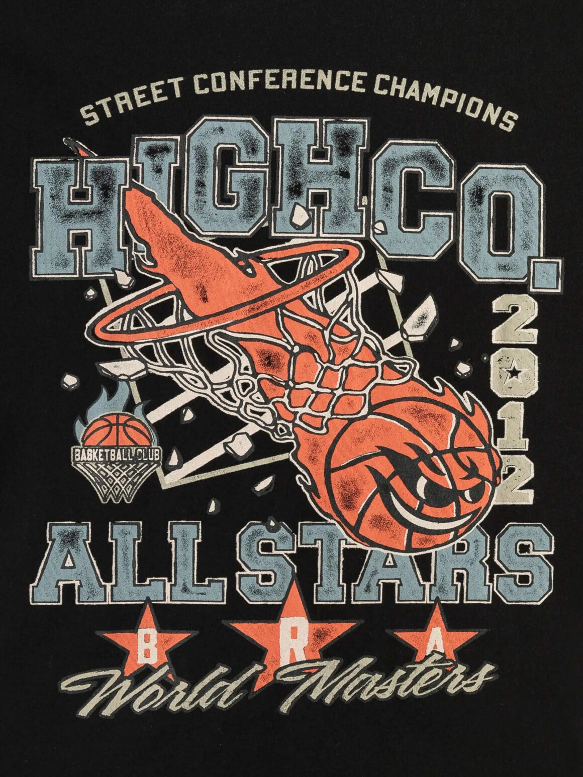 Imagem de: Camiseta HIGH Company Tee Basketball Preta