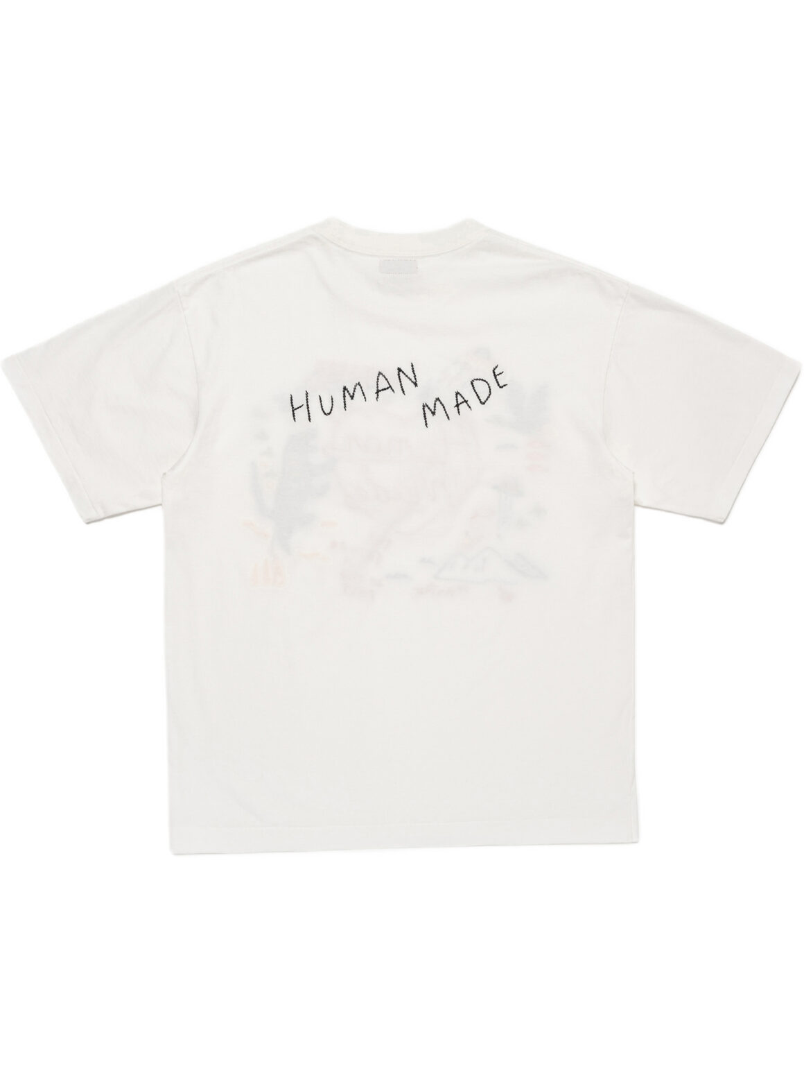 Imagem de: Camiseta Human Made Embroidered Branca