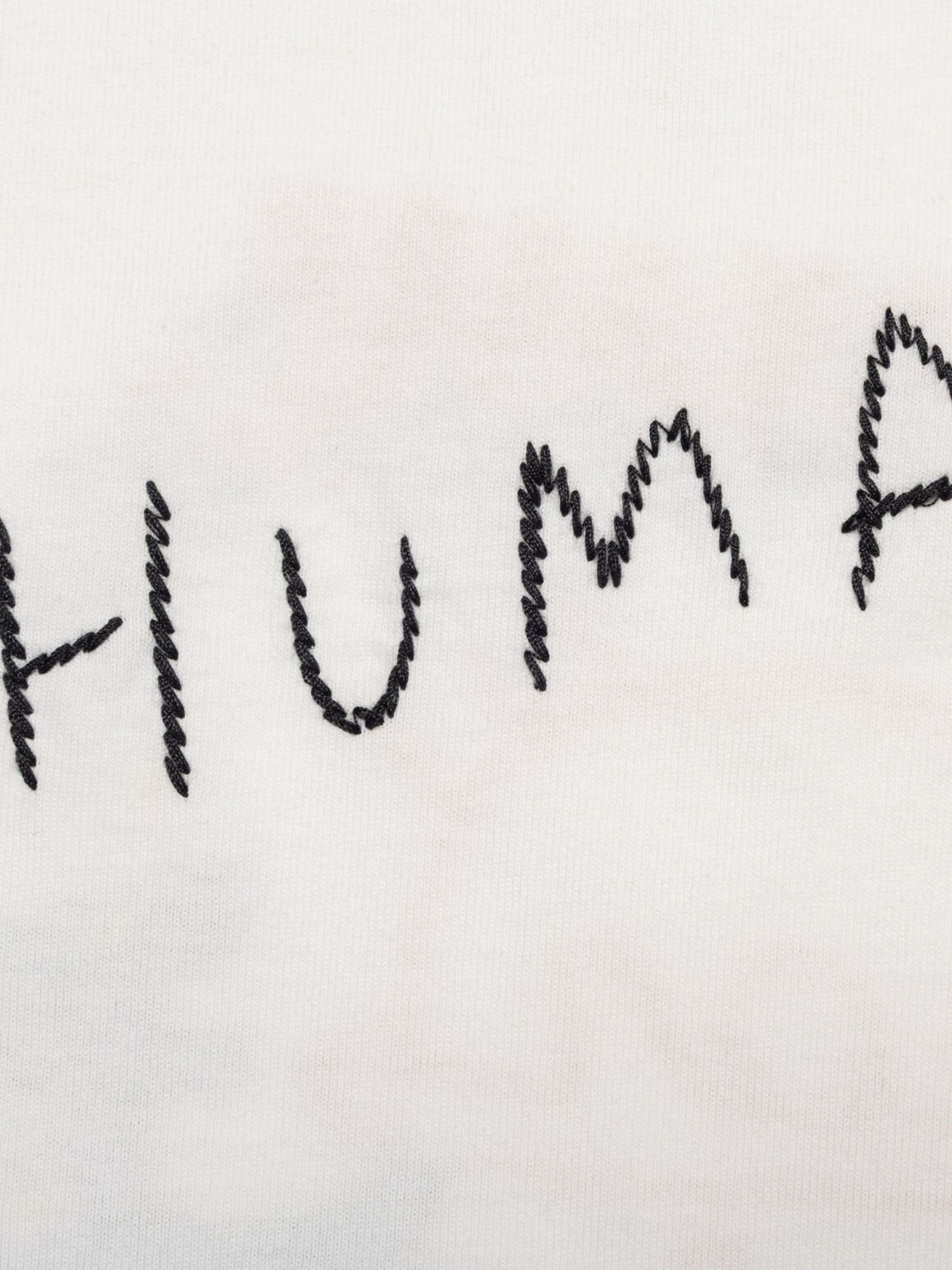 Imagem de: Camiseta Human Made Embroidered Branca