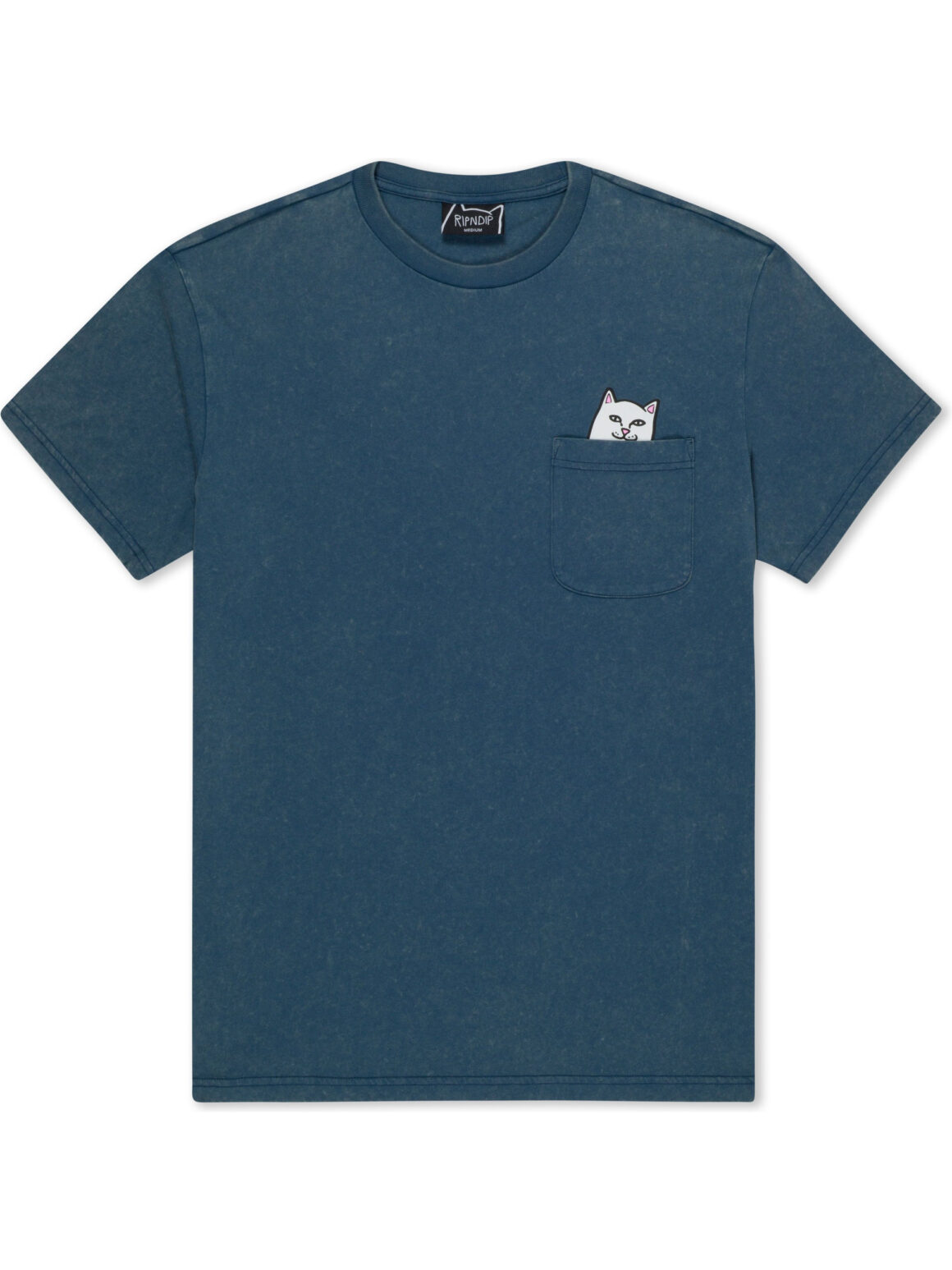 Imagem de: Camiseta Lord Nermal Pocket Ripndip Chumbo Estonada