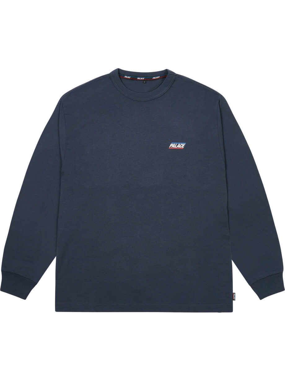 Imagem de: Camiseta Manga Longa Palace Azul Marinho