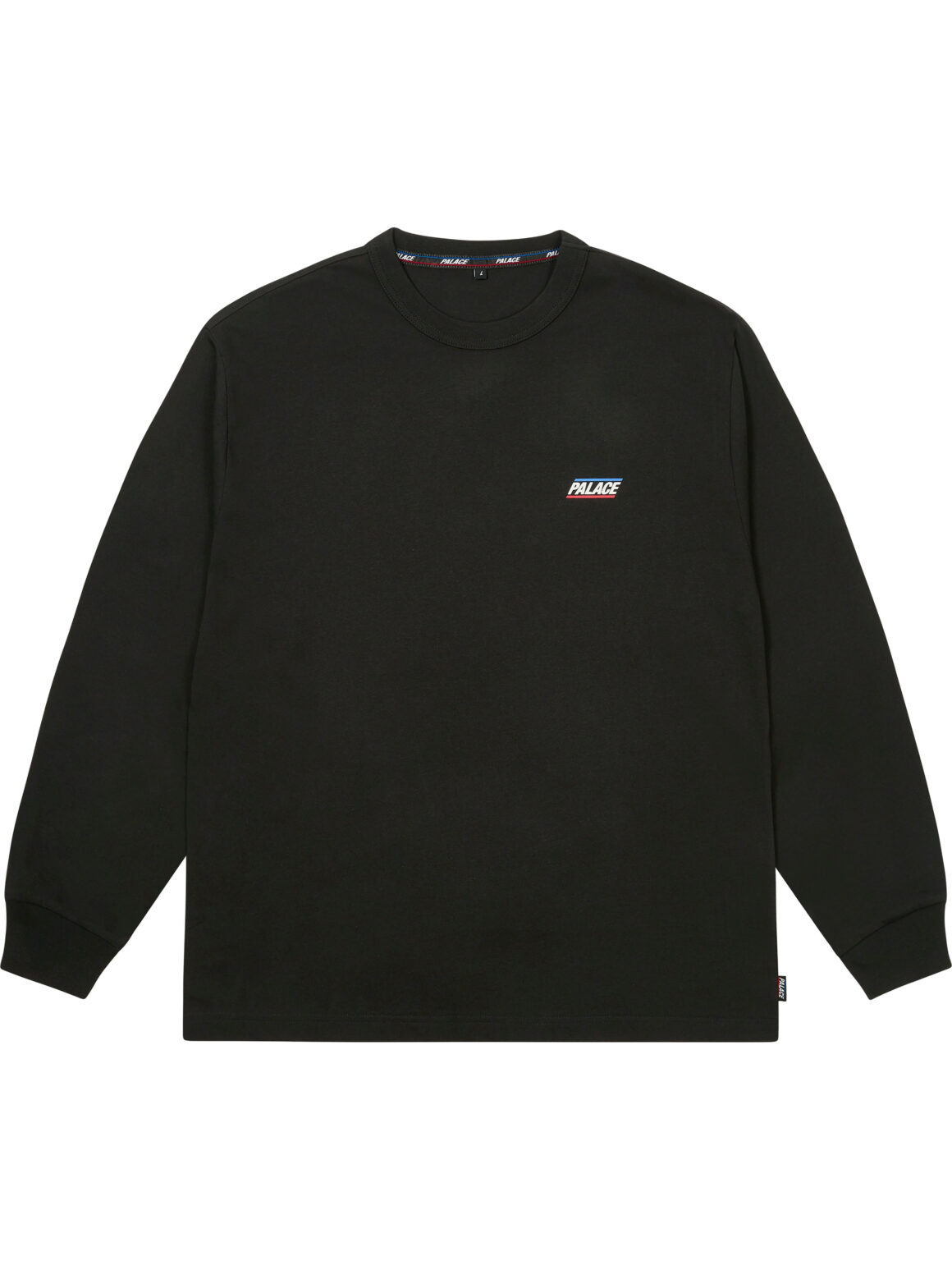 Imagem de: Camiseta Manga Longa Palace Basically Preta