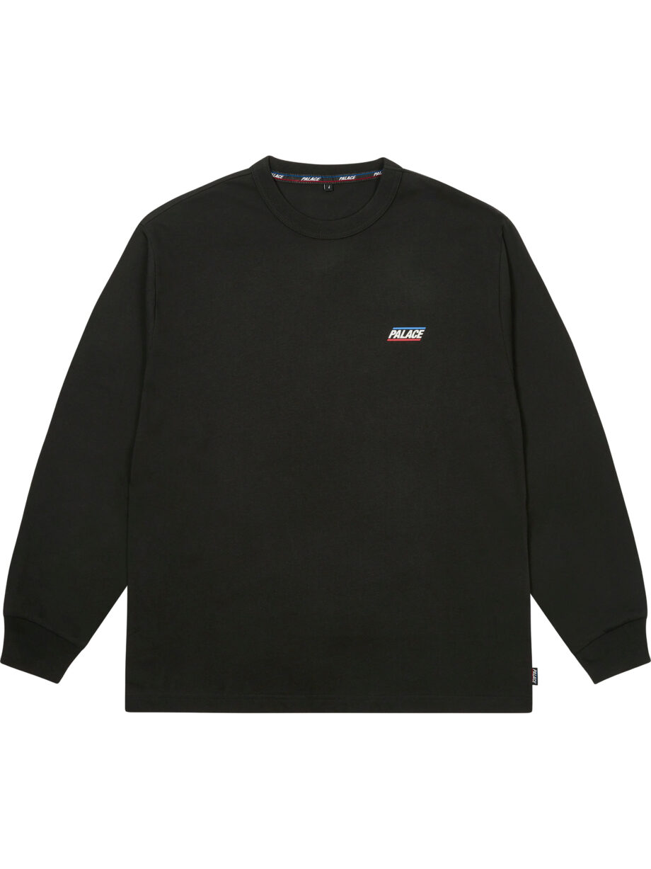 Imagem de: Camiseta Manga Longa Palace Basically Preta