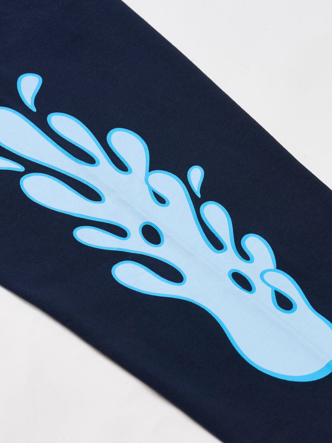 Imagem de: Camiseta Manga Longa Palace World Industries Azul Marinho