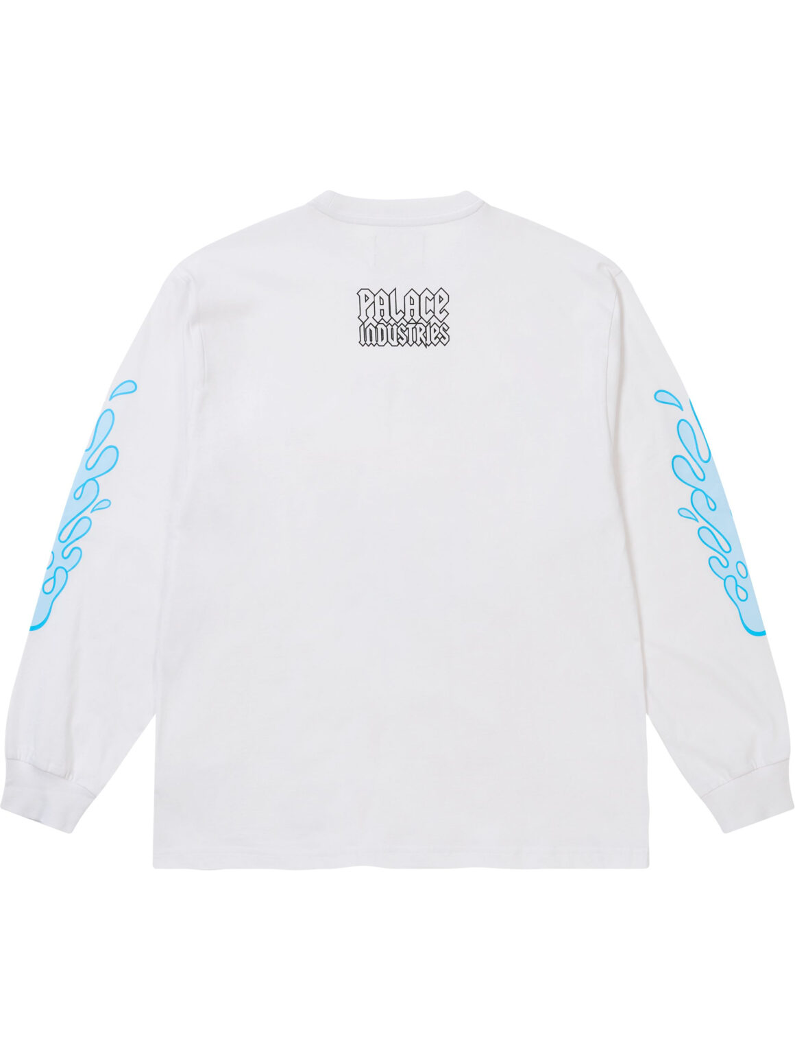 Imagem de: Camiseta Manga Longa Palace World Industries Branca