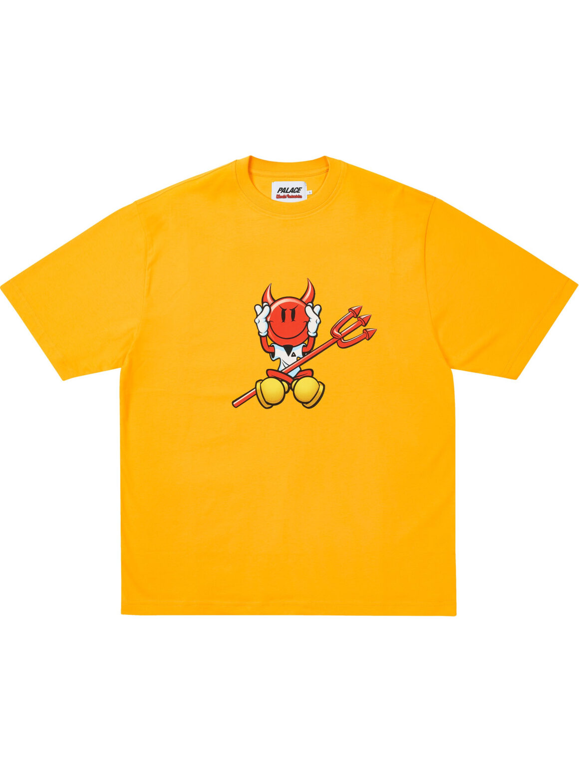 Imagem de: Camiseta Palace World Industries Amarela