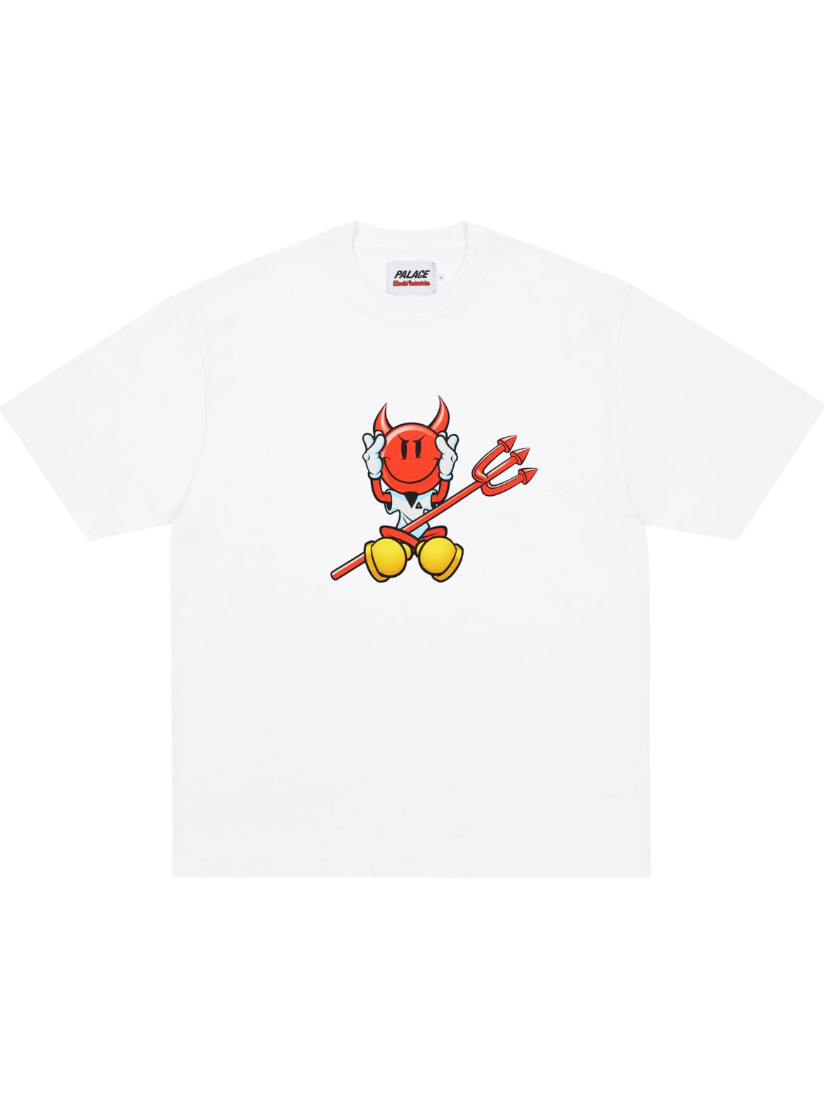 Imagem de: Camiseta Palace World Industries Branca