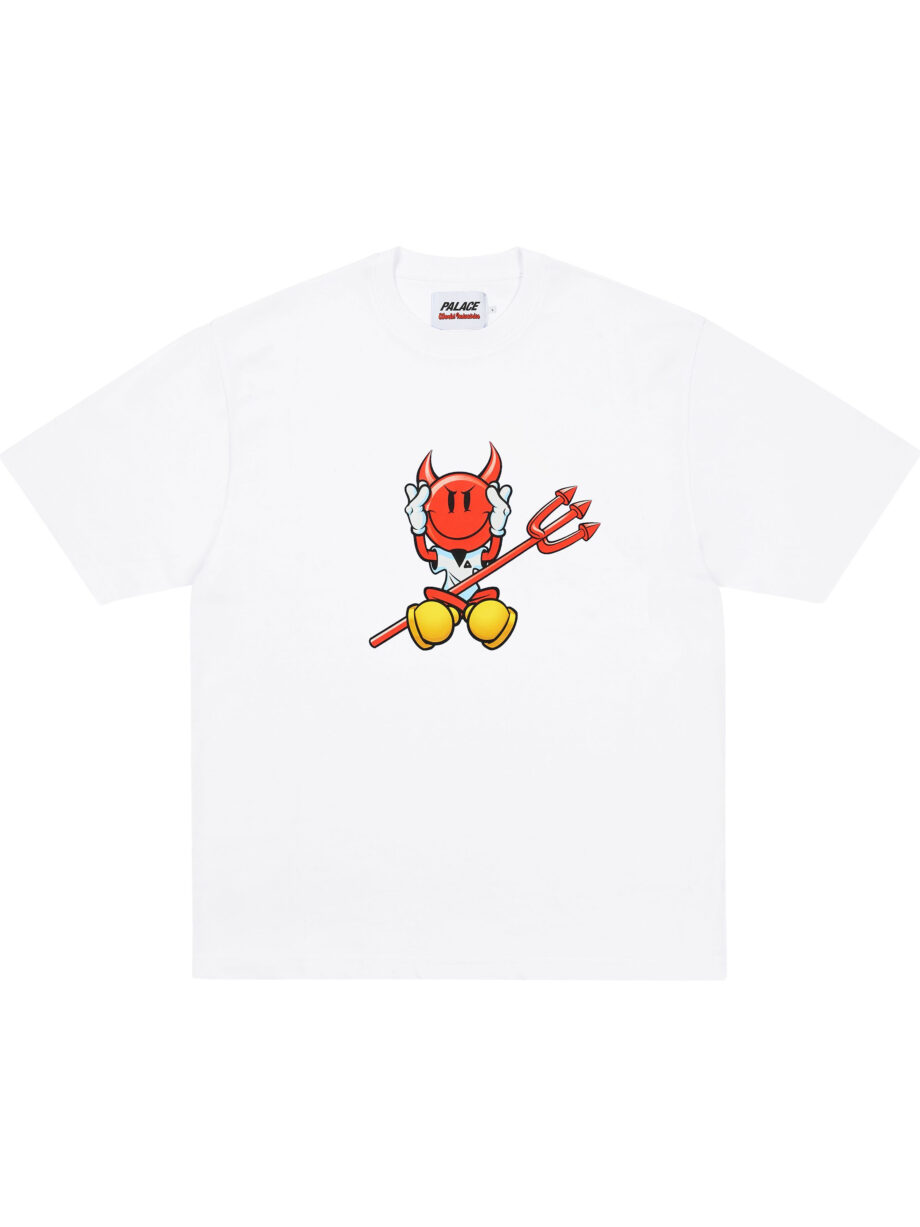 Imagem de: Camiseta Palace World Industries Branca
