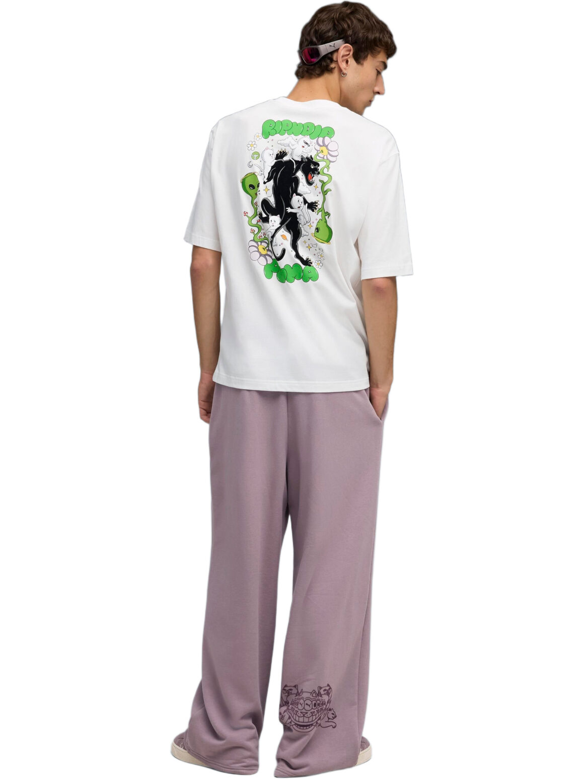 Imagem de: Camiseta PUMA X RIPNDIP Boxy Graphic Branca