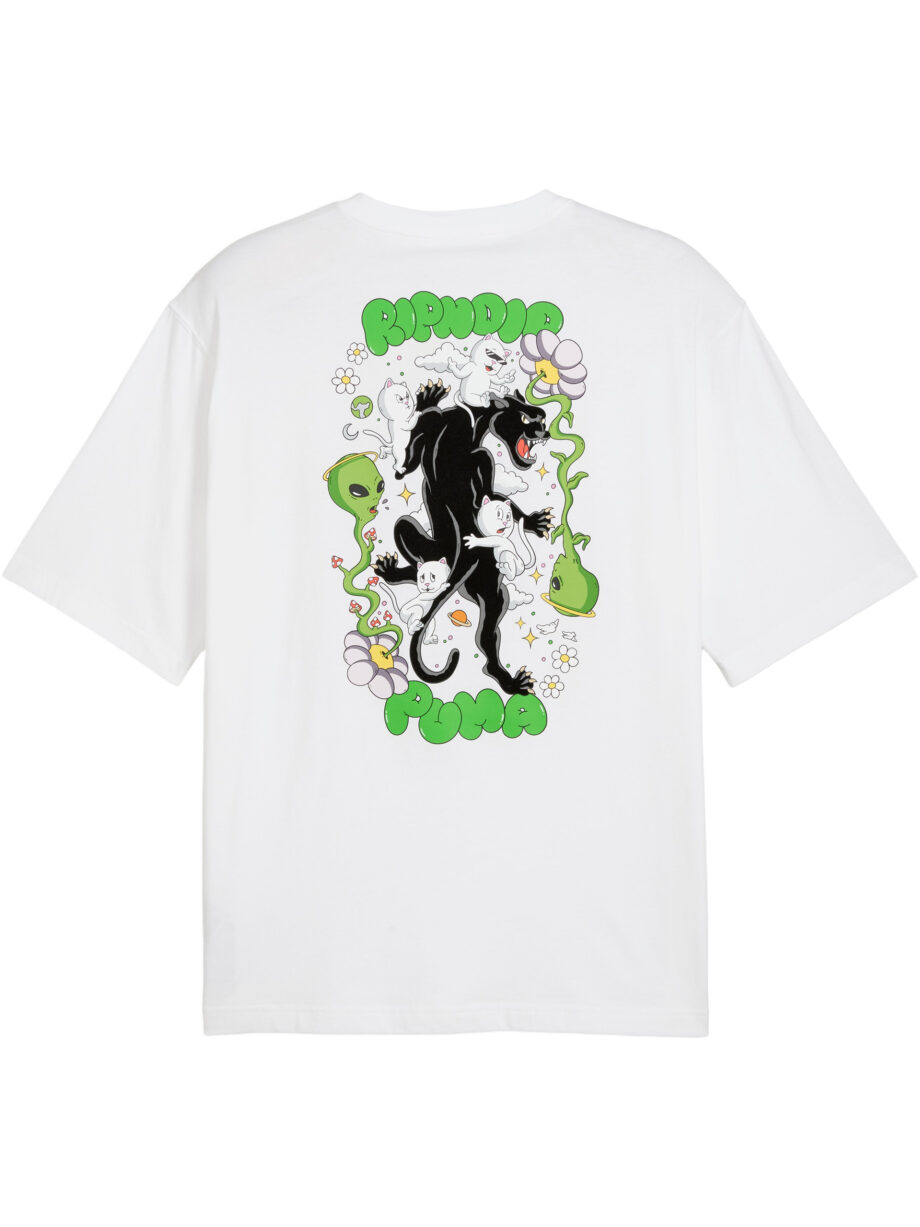 Imagem de: Camiseta PUMA X RIPNDIP Boxy Graphic Branca