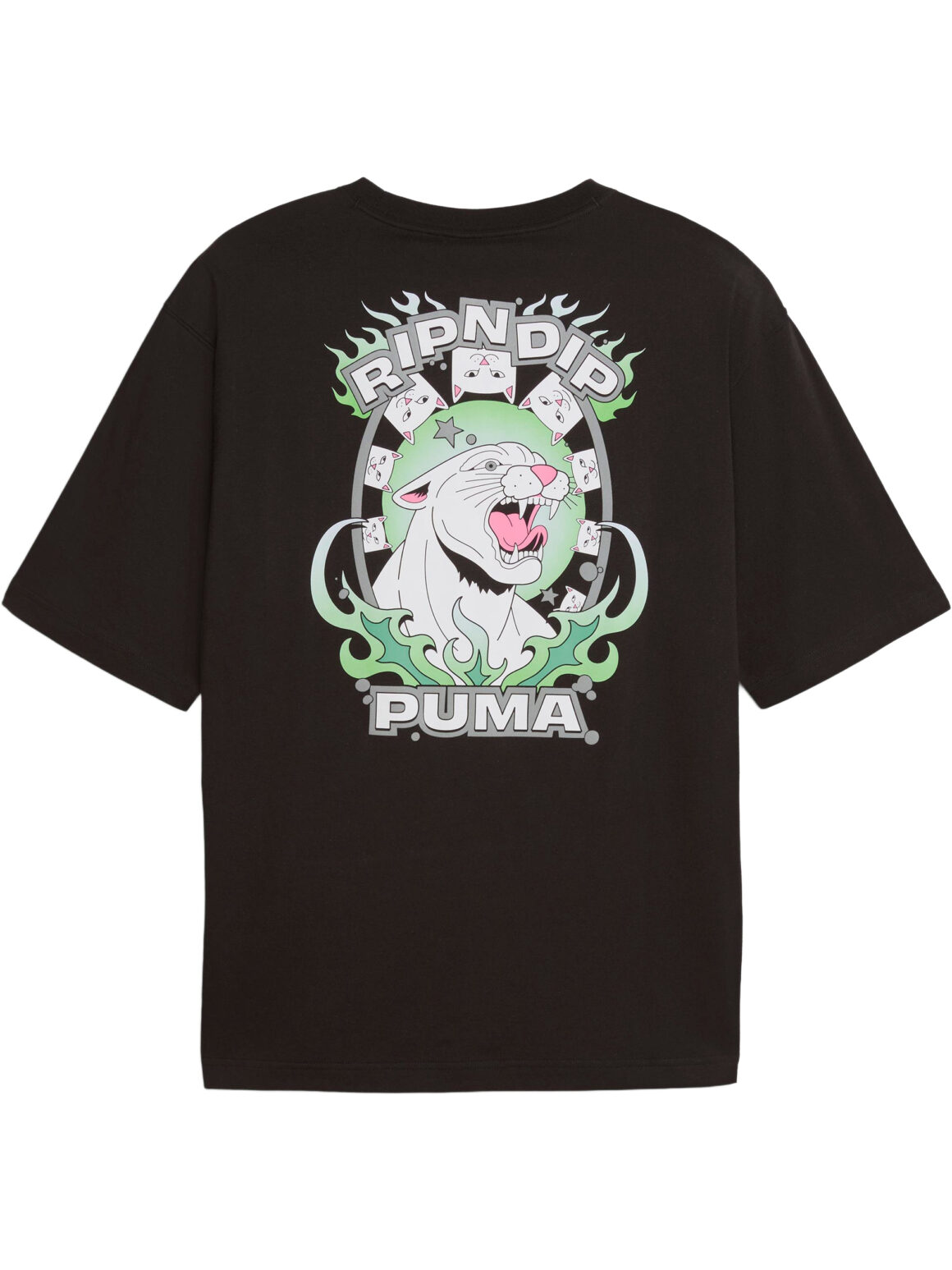 Imagem de: Camiseta PUMA x RIPNDIP Boxy Graphic Preta