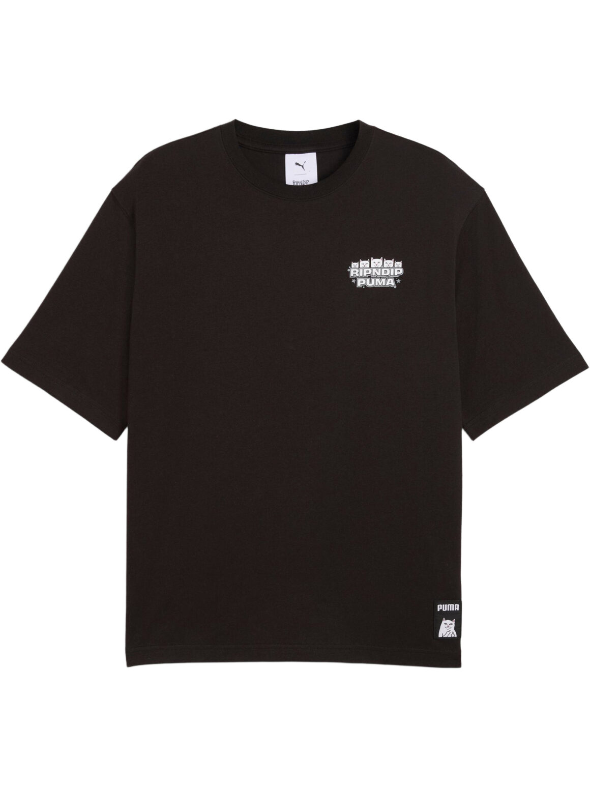 Imagem de: Camiseta PUMA x RIPNDIP Boxy Graphic Preta
