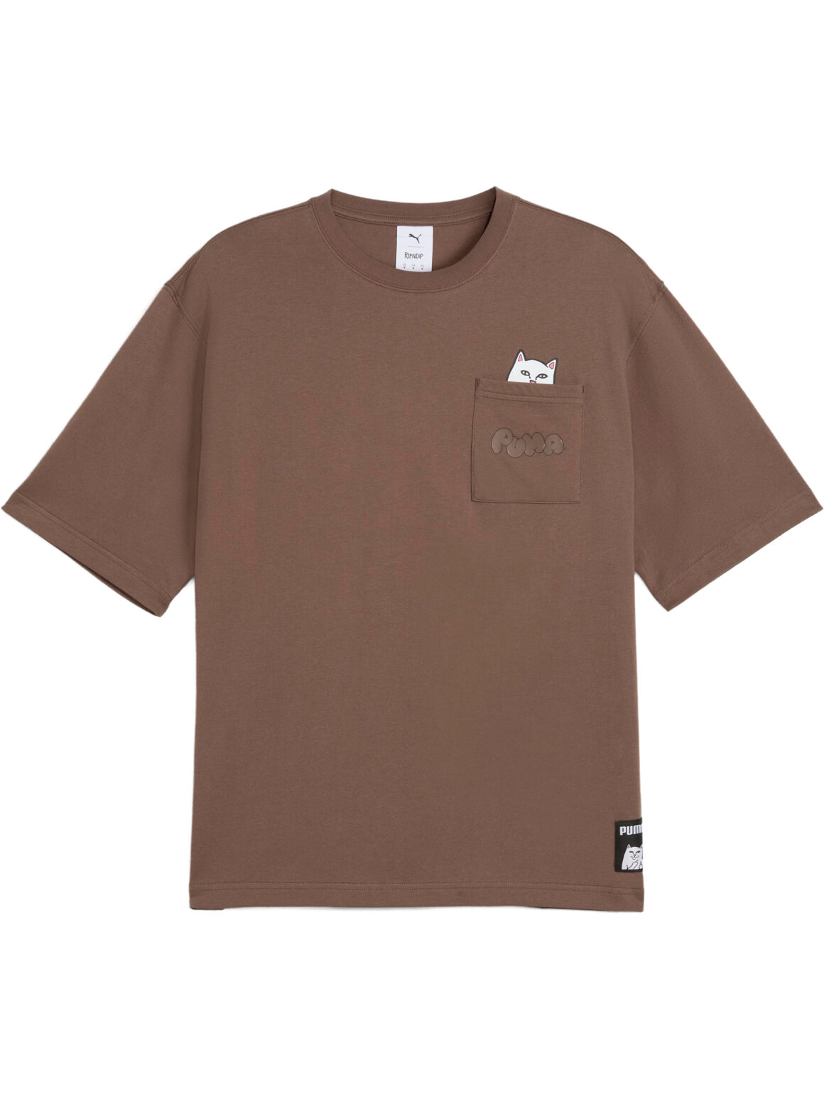 Imagem de: Camiseta PUMA x RIPNDIP Lord Nermal Pocket Bronze