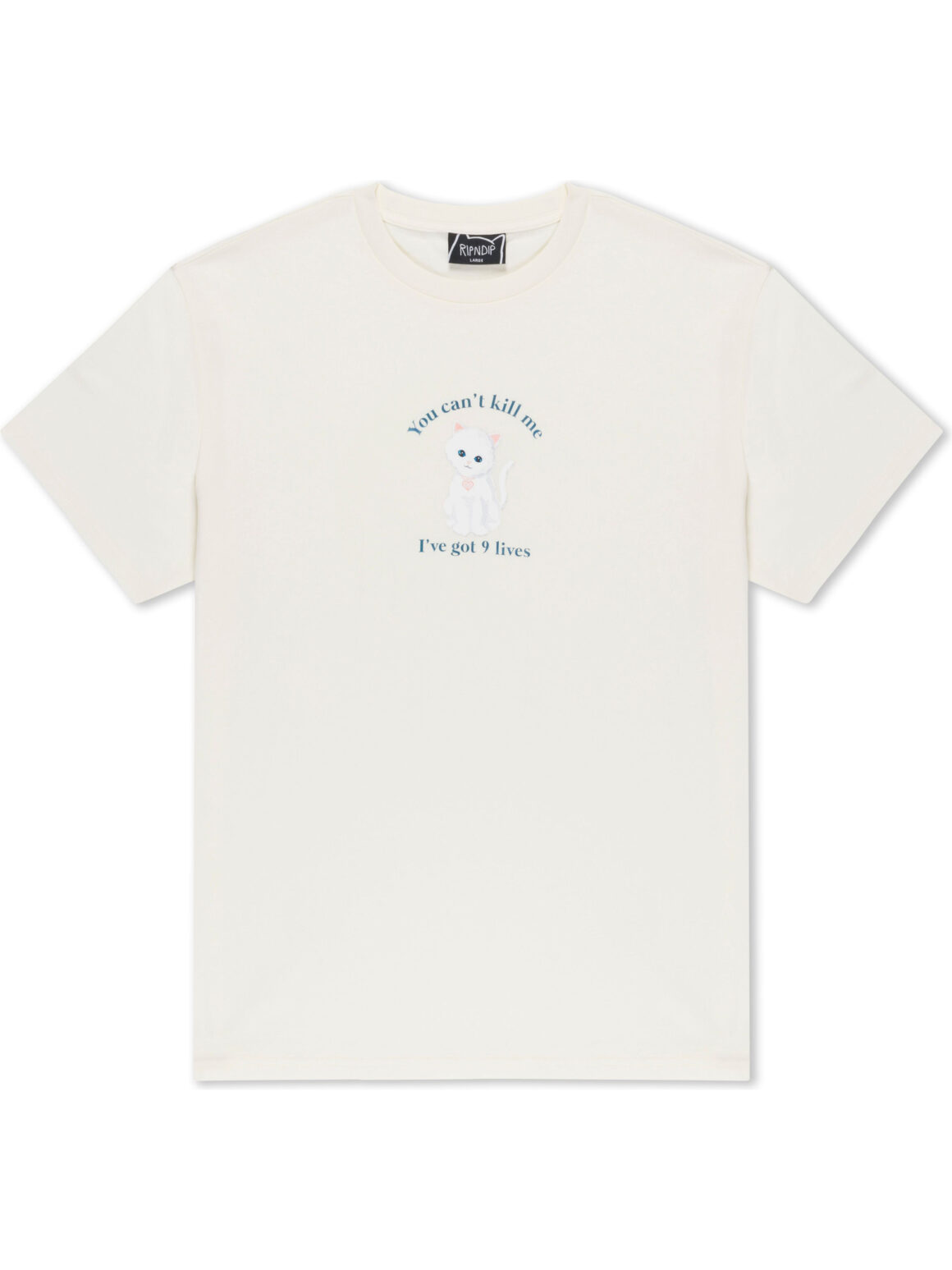 Imagem de: Camiseta RIPNDIP 9 Lives Osso
