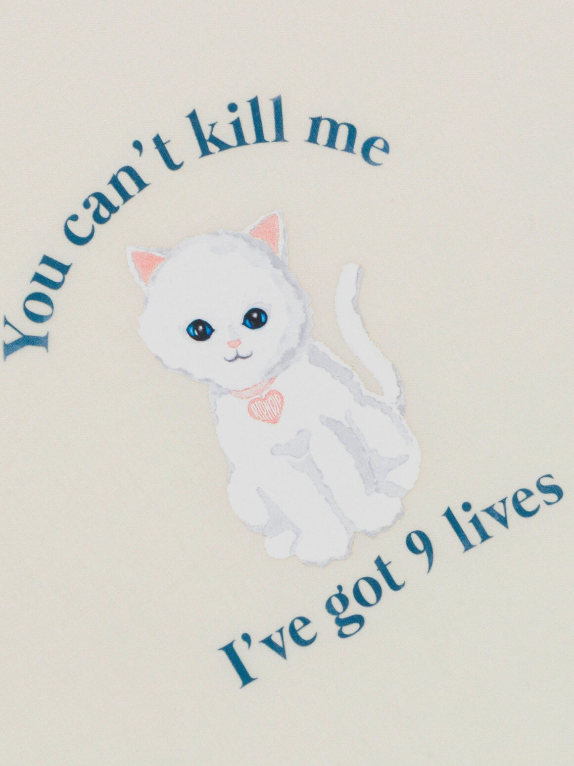 Imagem de: Camiseta RIPNDIP 9 Lives Osso