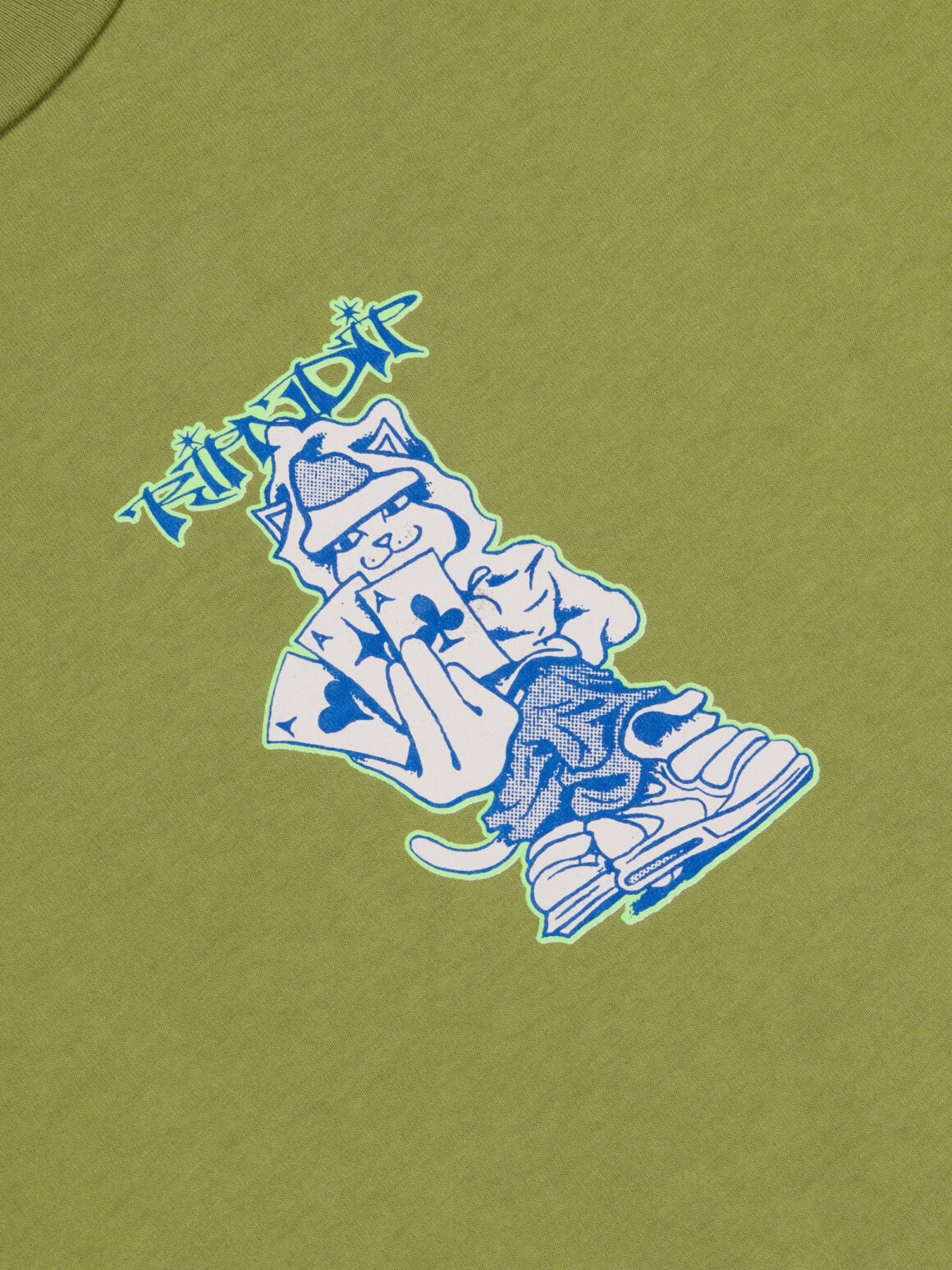 Imagem de: Camiseta Ripndip Ace Verde Floresta