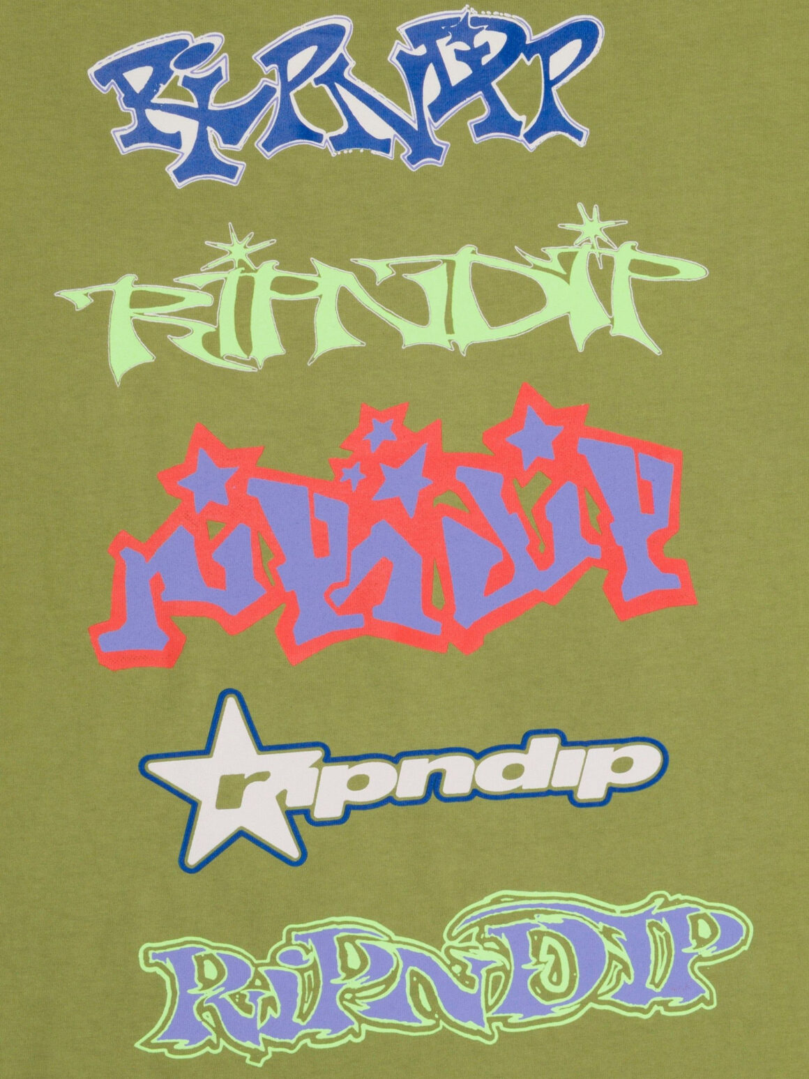 Imagem de: Camiseta Ripndip Ace Verde Floresta