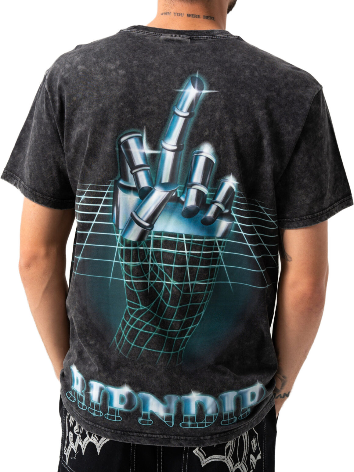 Imagem de: Camiseta RIPNDIP Afterlife Preto Estonado