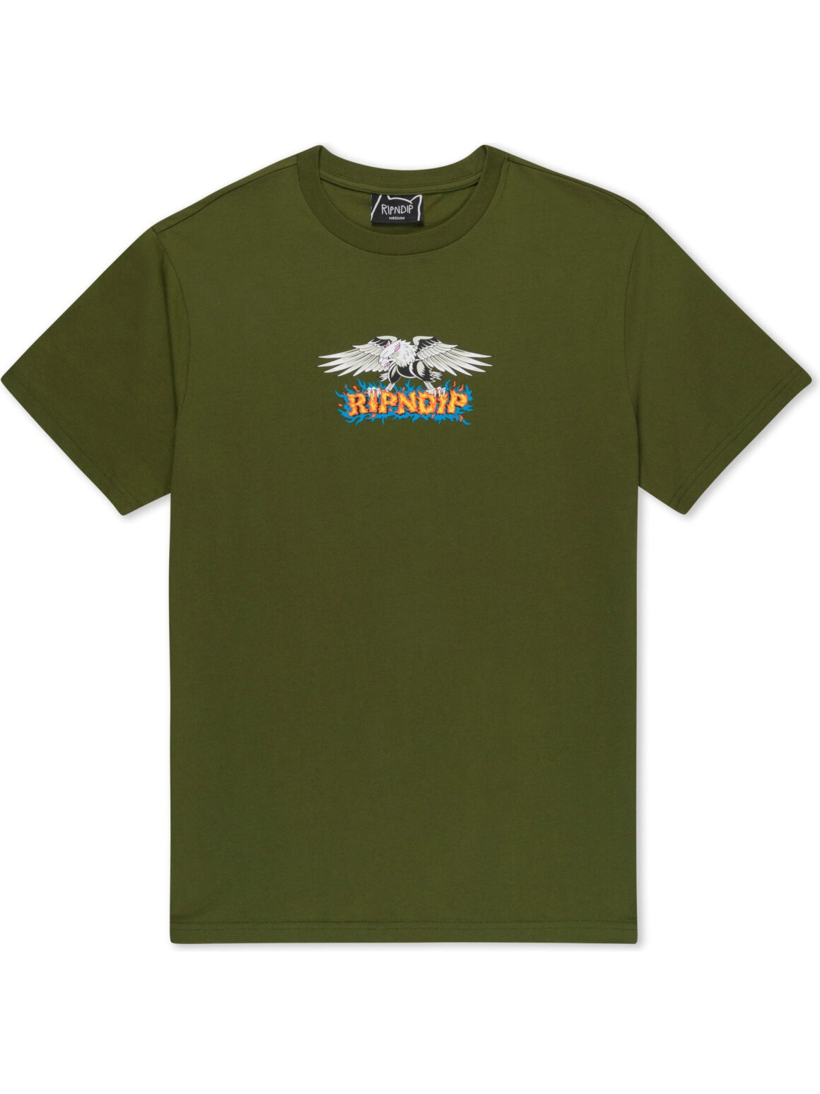 Imagem de: Camiseta RIPNDIP Birdy Tee Verde Oliva