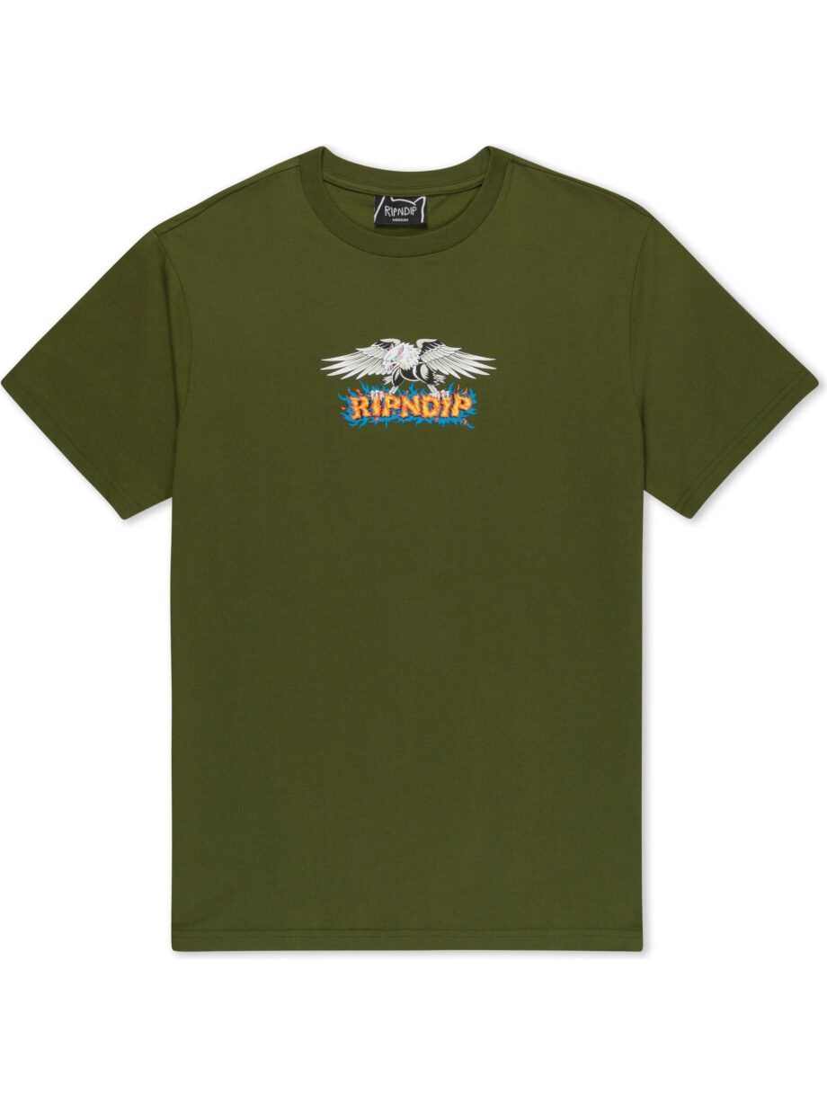 Imagem de: Camiseta RIPNDIP Birdy Tee Verde Oliva