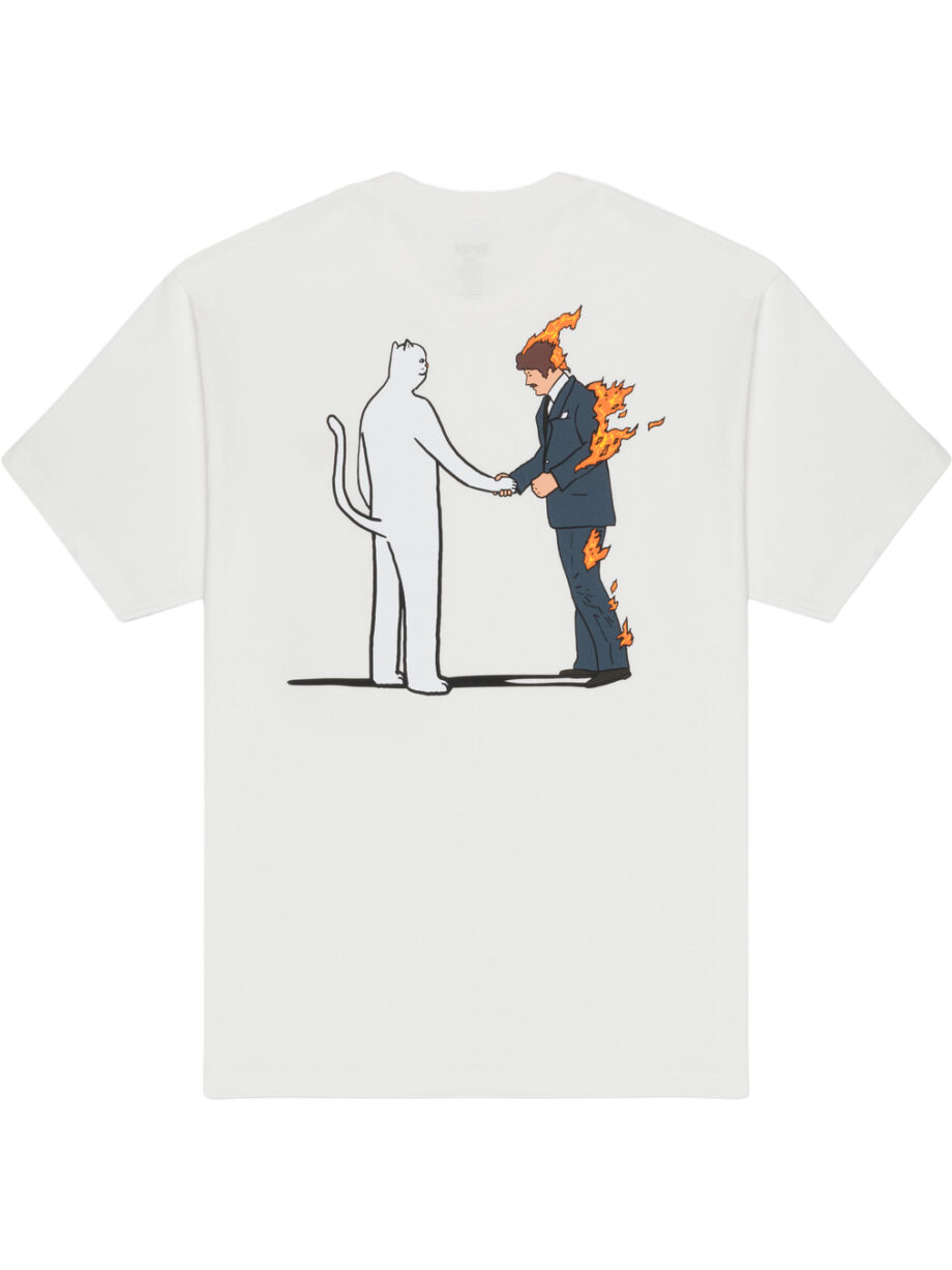 Imagem de: Camiseta RIPNDIP Burn Osso