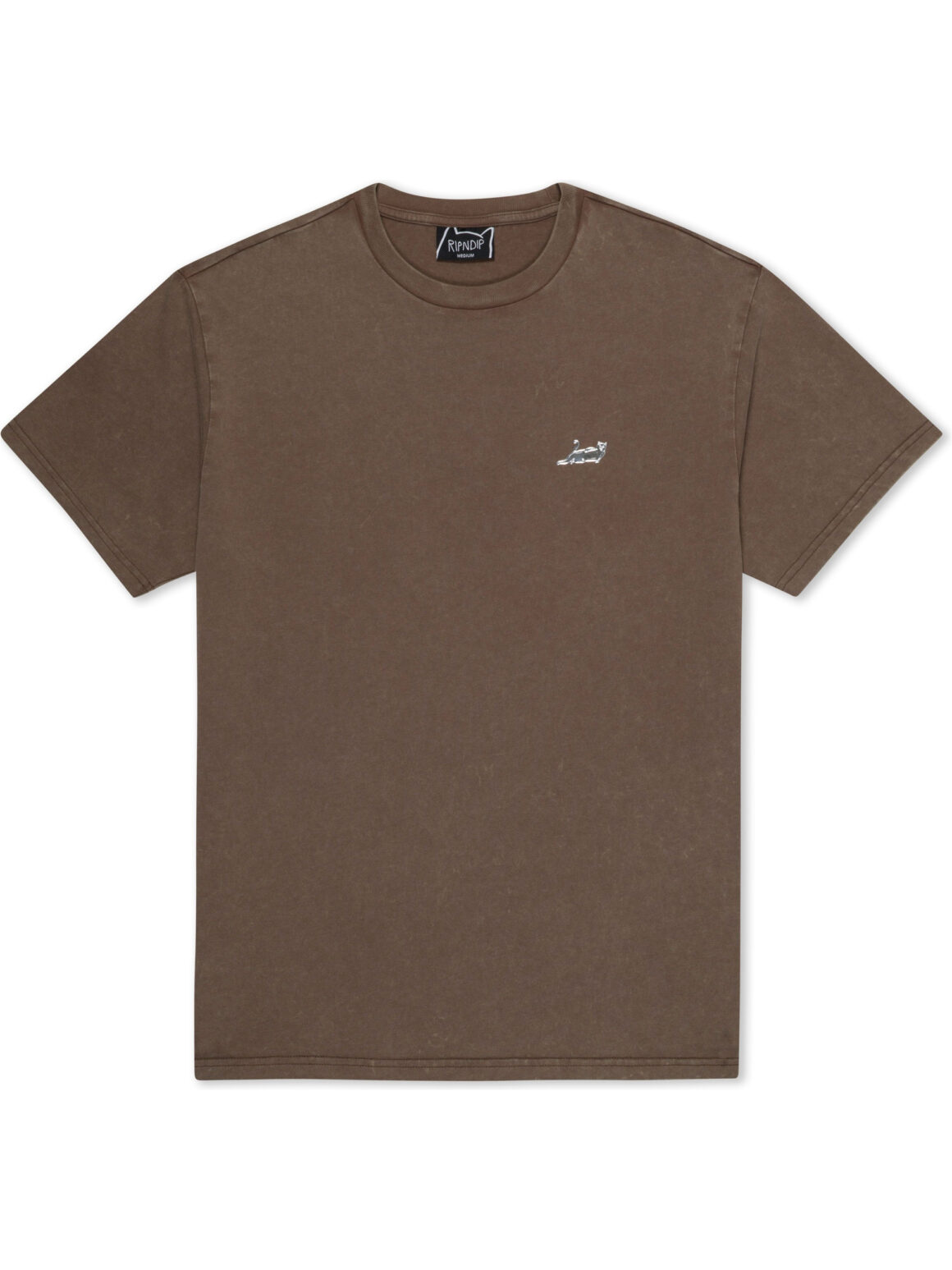 Imagem de: Camiseta RIPNDIP Castanza Manga Curta Marrom Vintage
