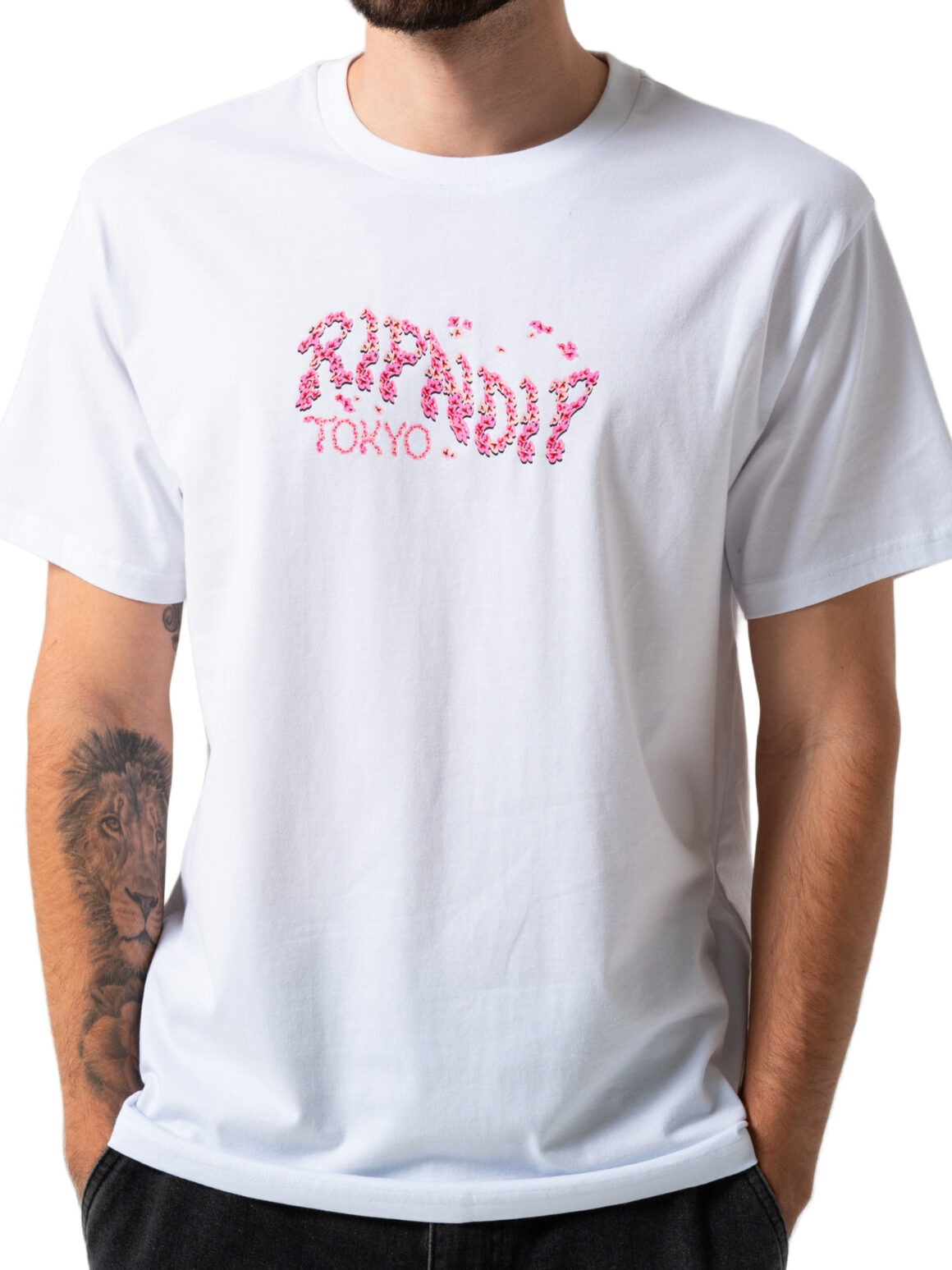 Imagem de: Camiseta RIPNDIP Cherry Blossom Branca