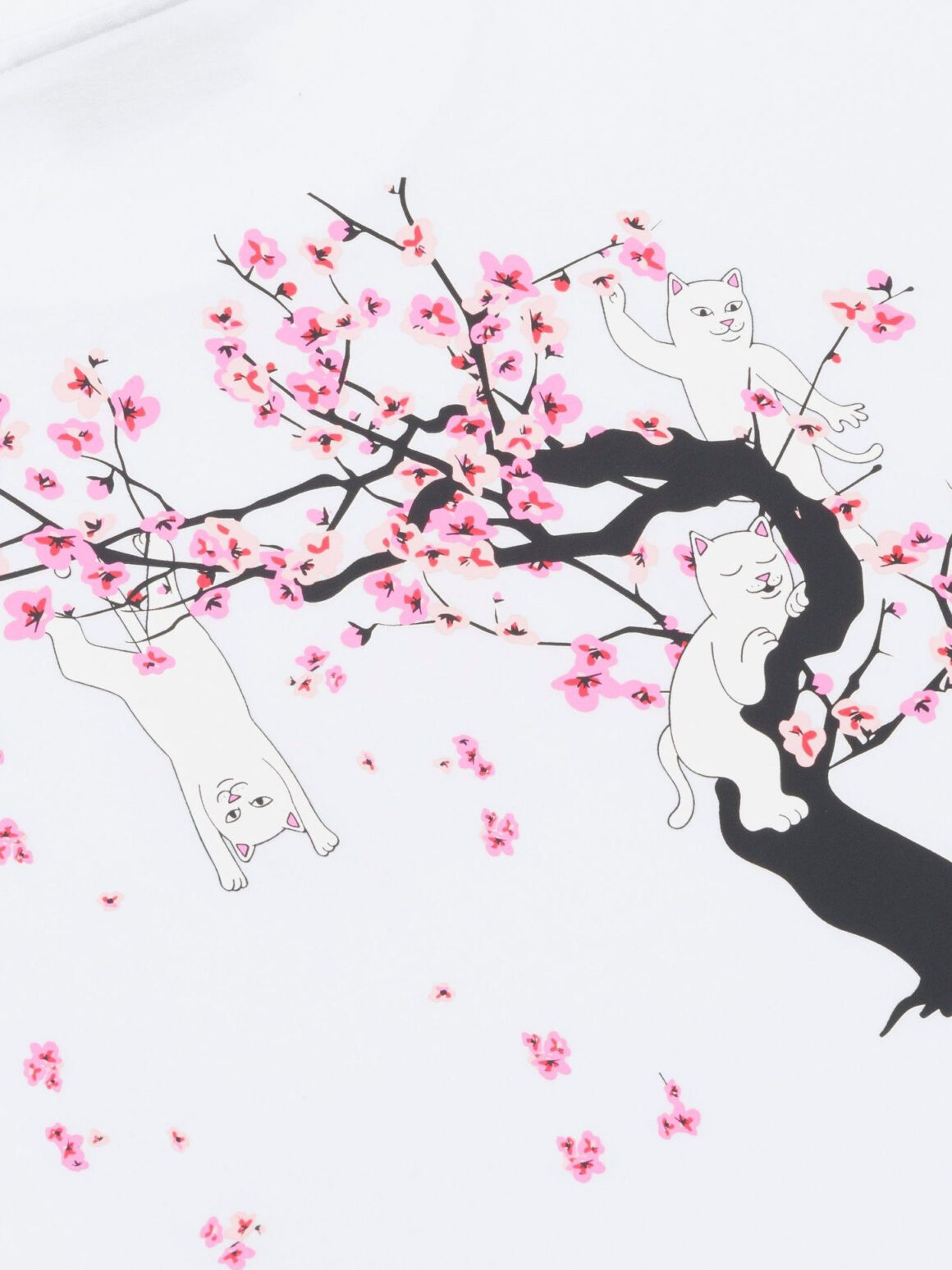 Imagem de: Camiseta RIPNDIP Cherry Blossom Branca
