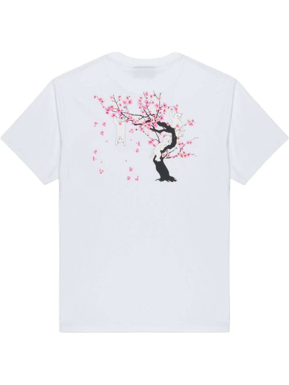 Imagem de: Camiseta RIPNDIP Cherry Blossom Branca