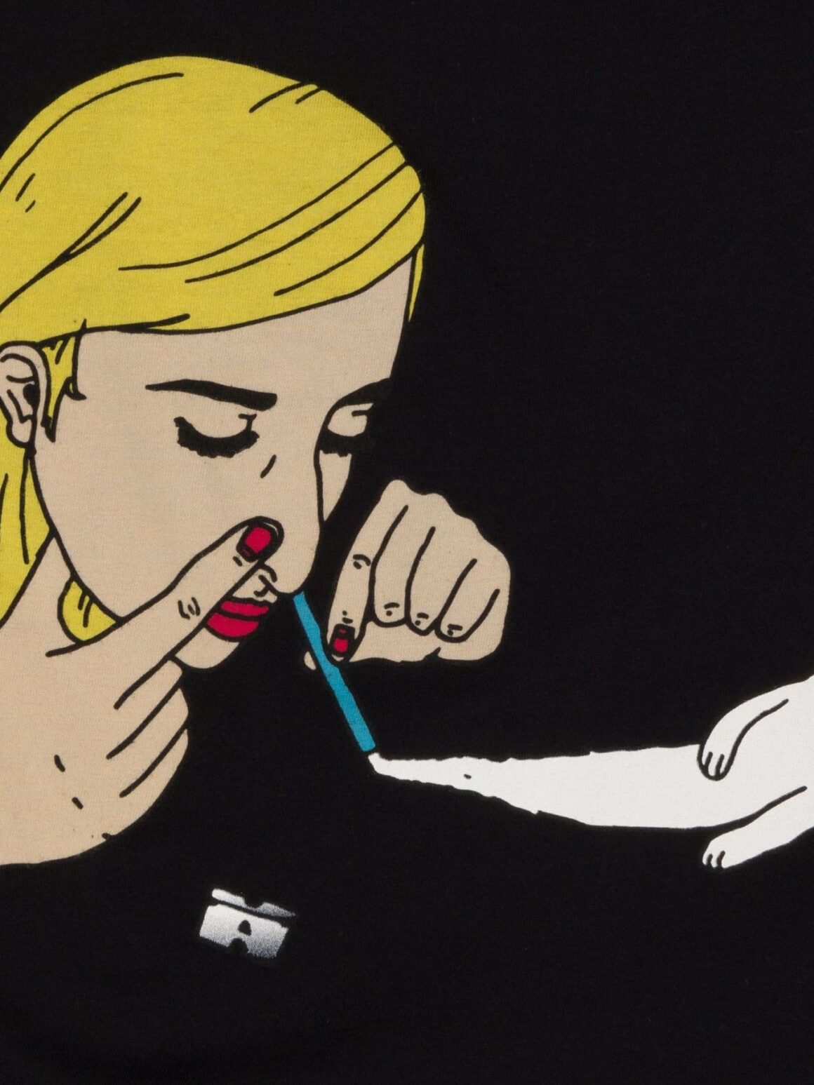 Imagem de: Camiseta RIPNDIP Coco Nermal Preta