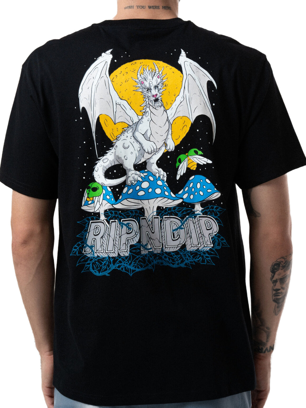 Imagem de: Camiseta RIPNDIP Colossus Preta