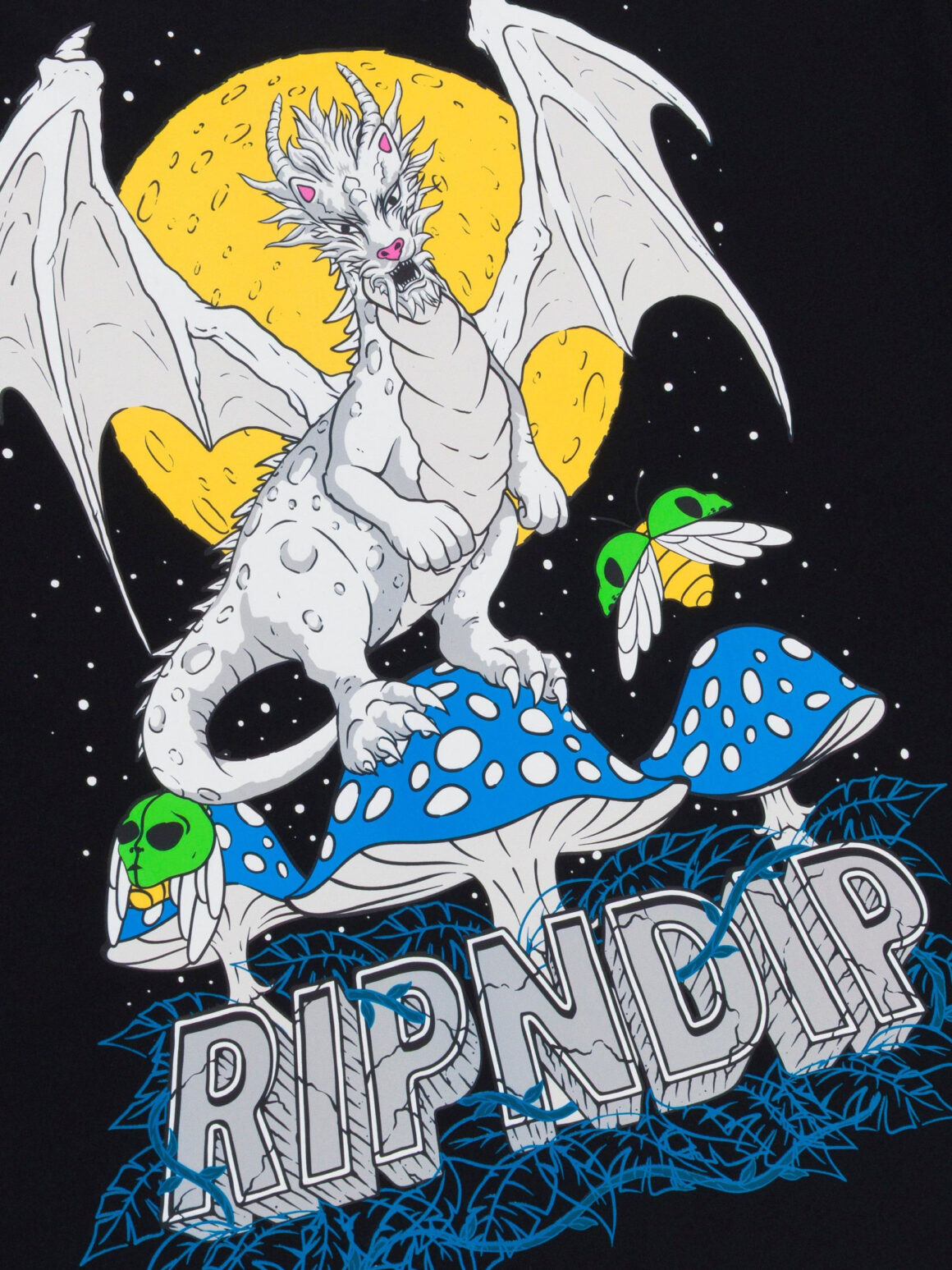 Imagem de: Camiseta RIPNDIP Colossus Preta