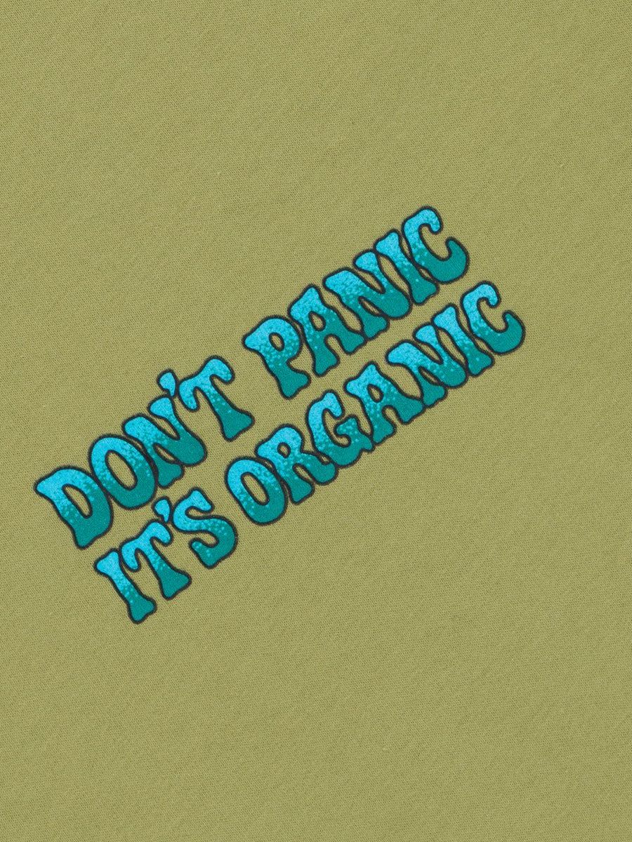 Imagem de: Camiseta RIPNDIP Dont Panic Verde Floresta