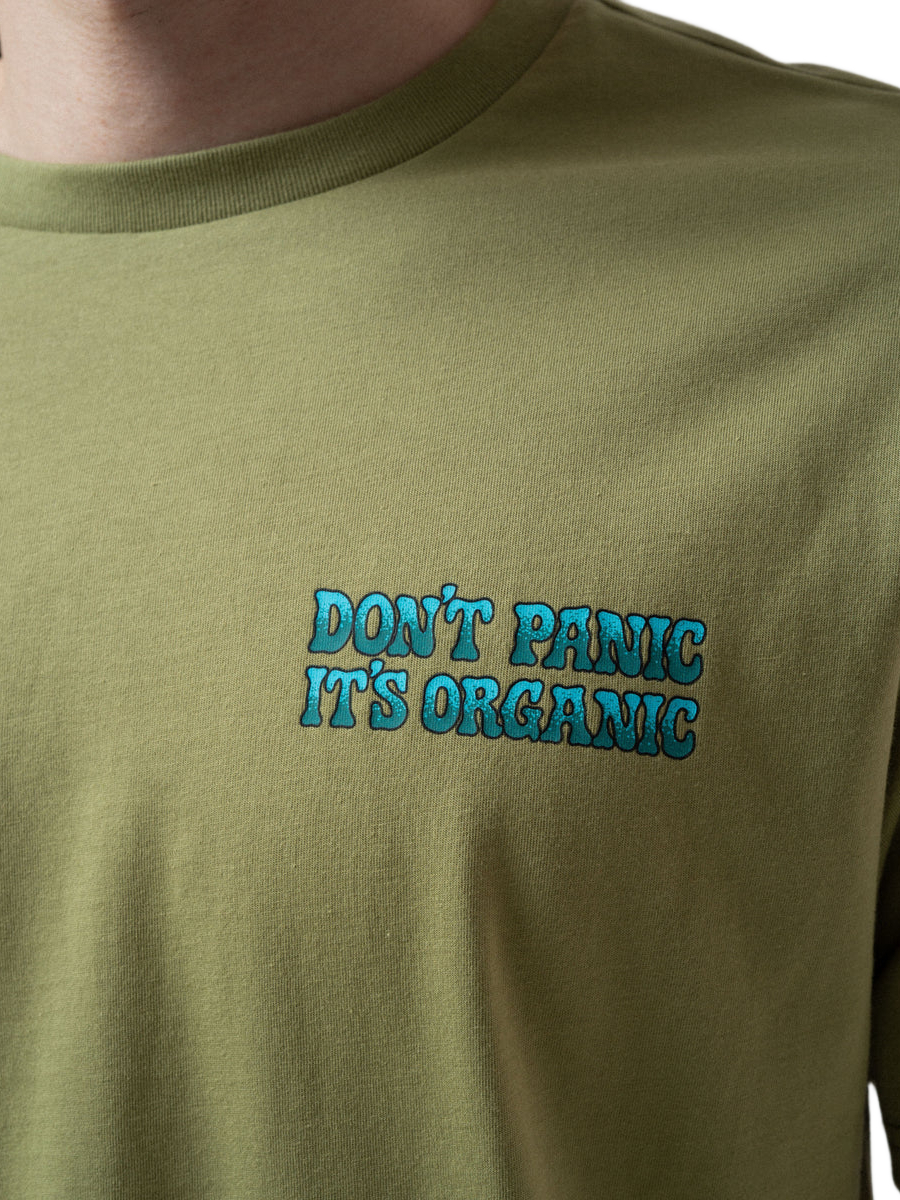 Imagem de: Camiseta RIPNDIP Dont Panic Verde Floresta