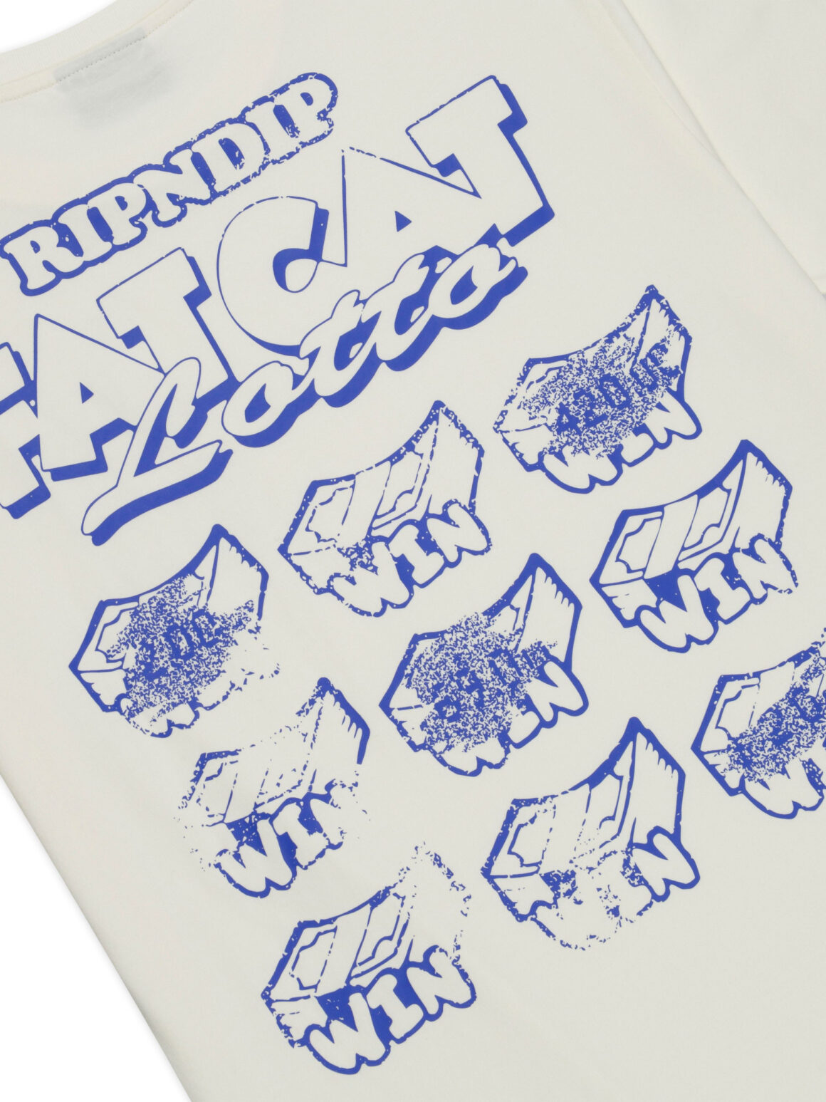 Imagem de: Camiseta RIPNDIP Fat Cat Cor Osso