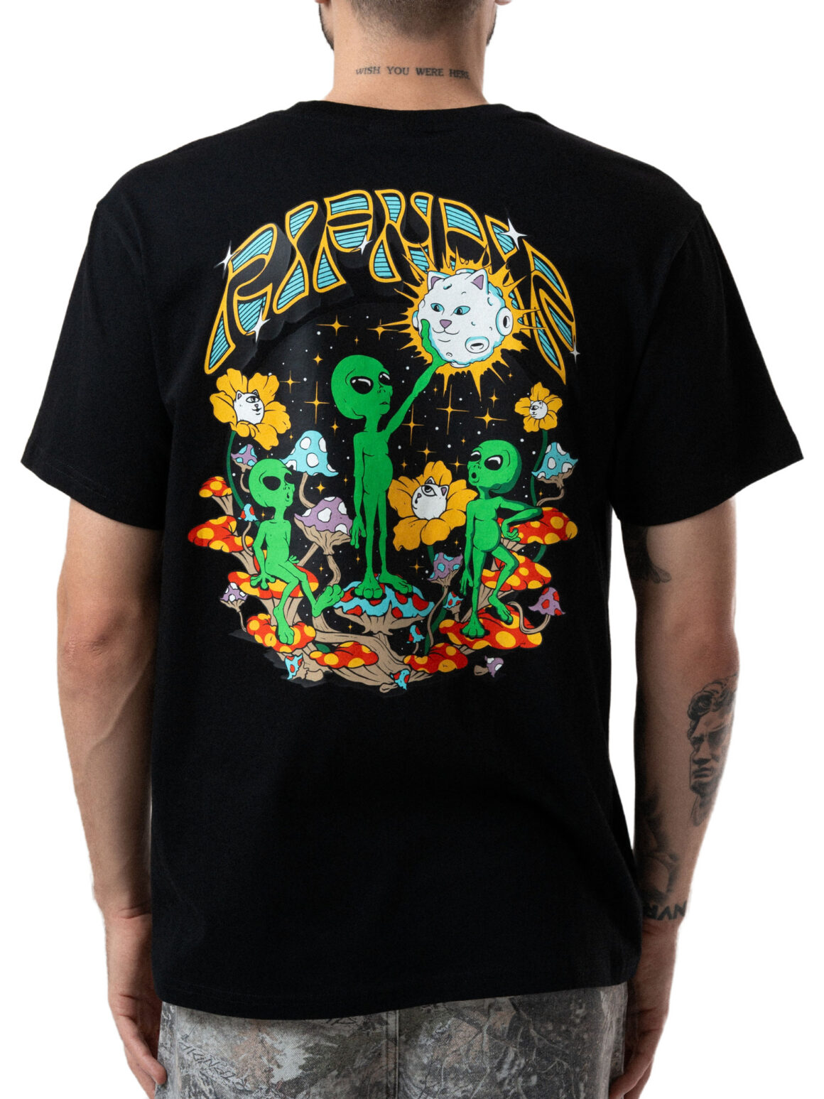 Imagem de: Camiseta RIPNDIP Find Ur Way Home Preta